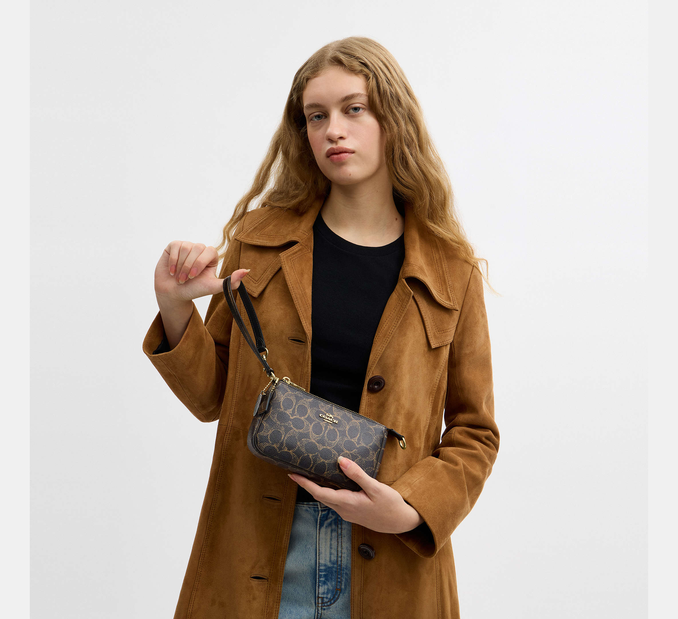 Nolita 19 In Loved Signature Canvas With Charms