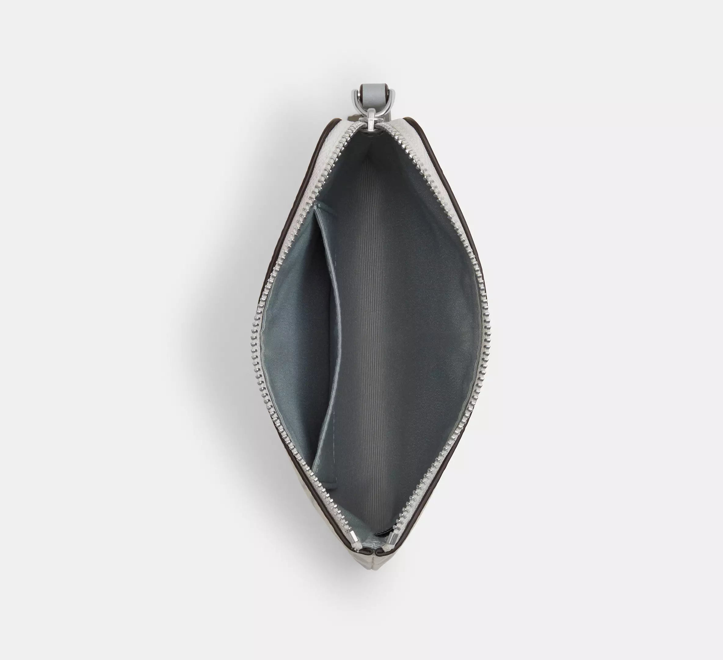 Corner Zip Wristlet In Pretty Signature Canvas