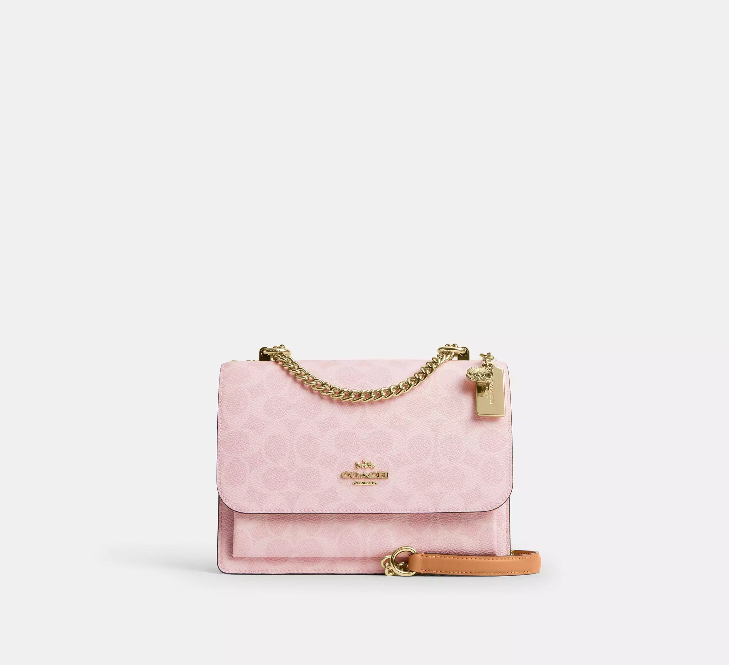 Klare Crossbody Bag In Signature Canvas With Charms