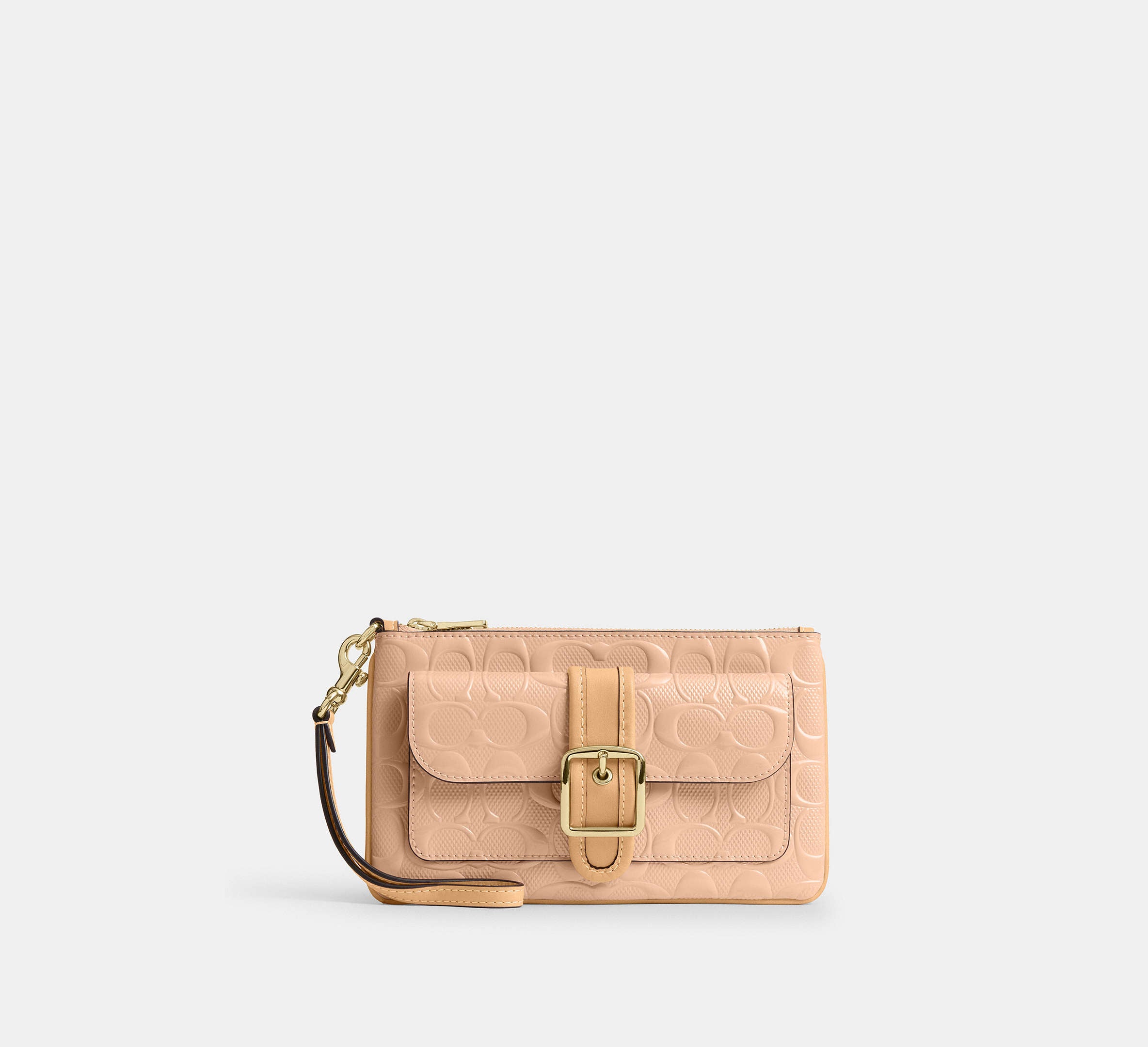Ashton Wristlet In Signature Leather