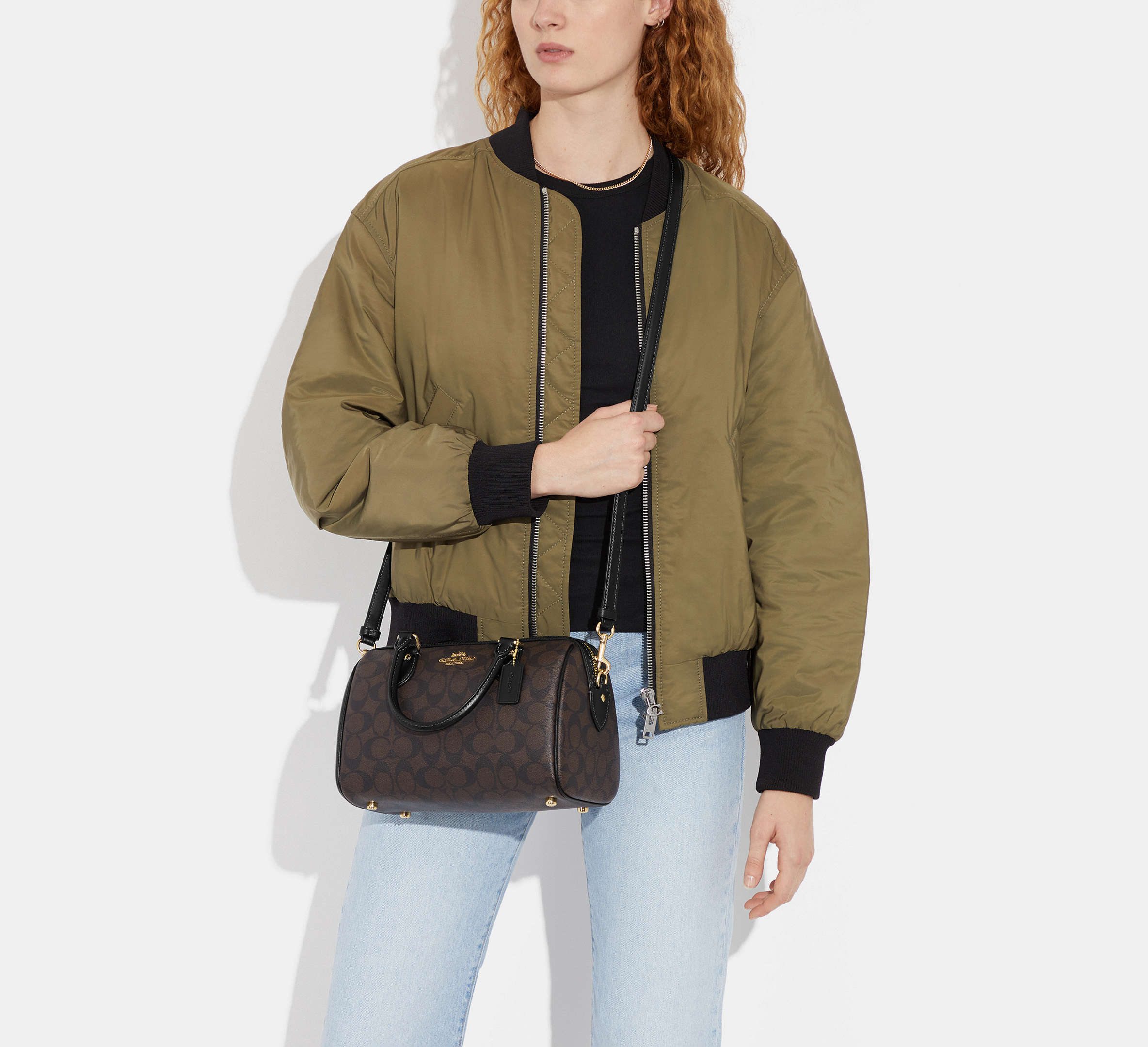 Rowan Satchel In Signature Canvas