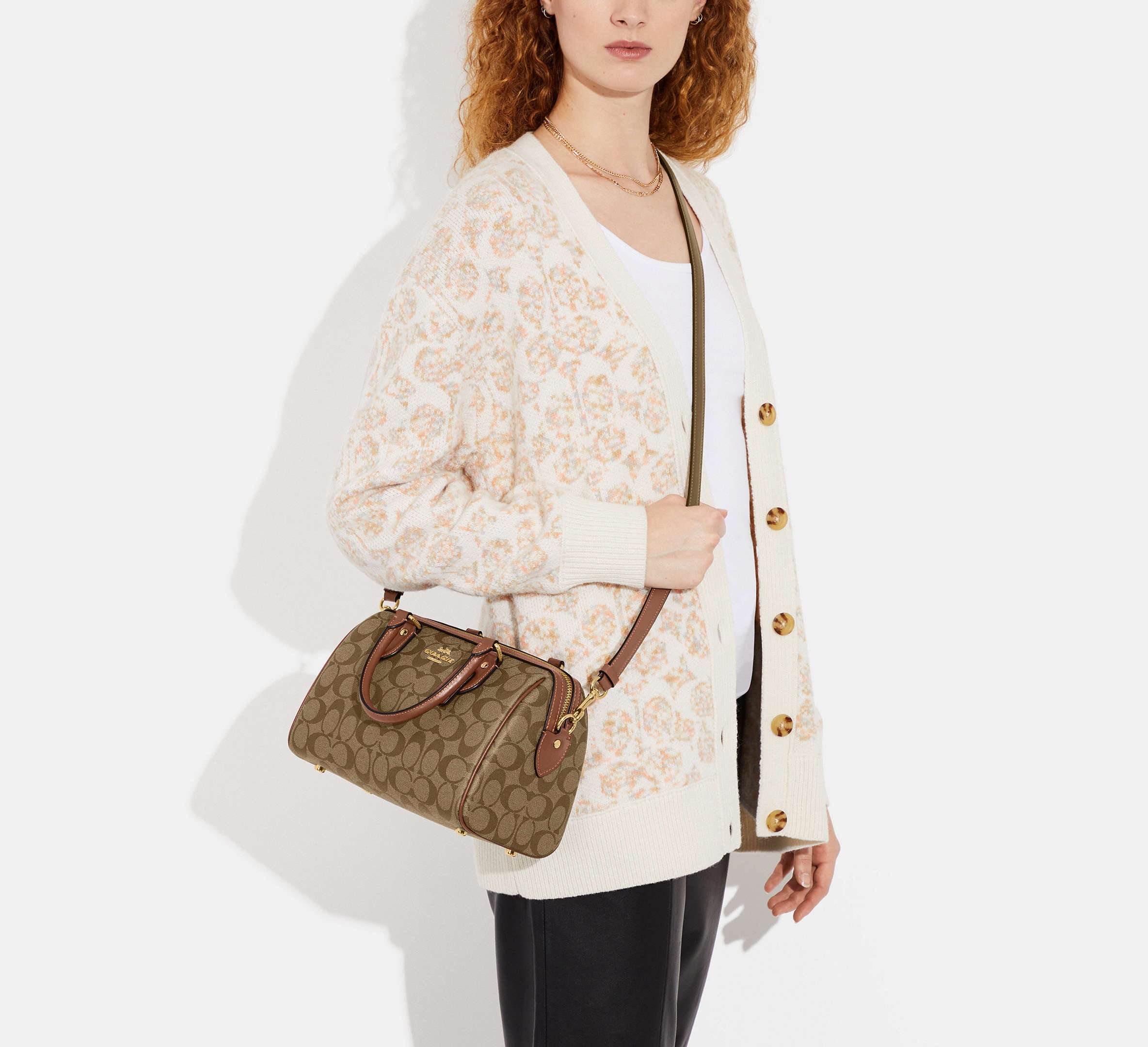 Rowan Satchel In Signature Canvas