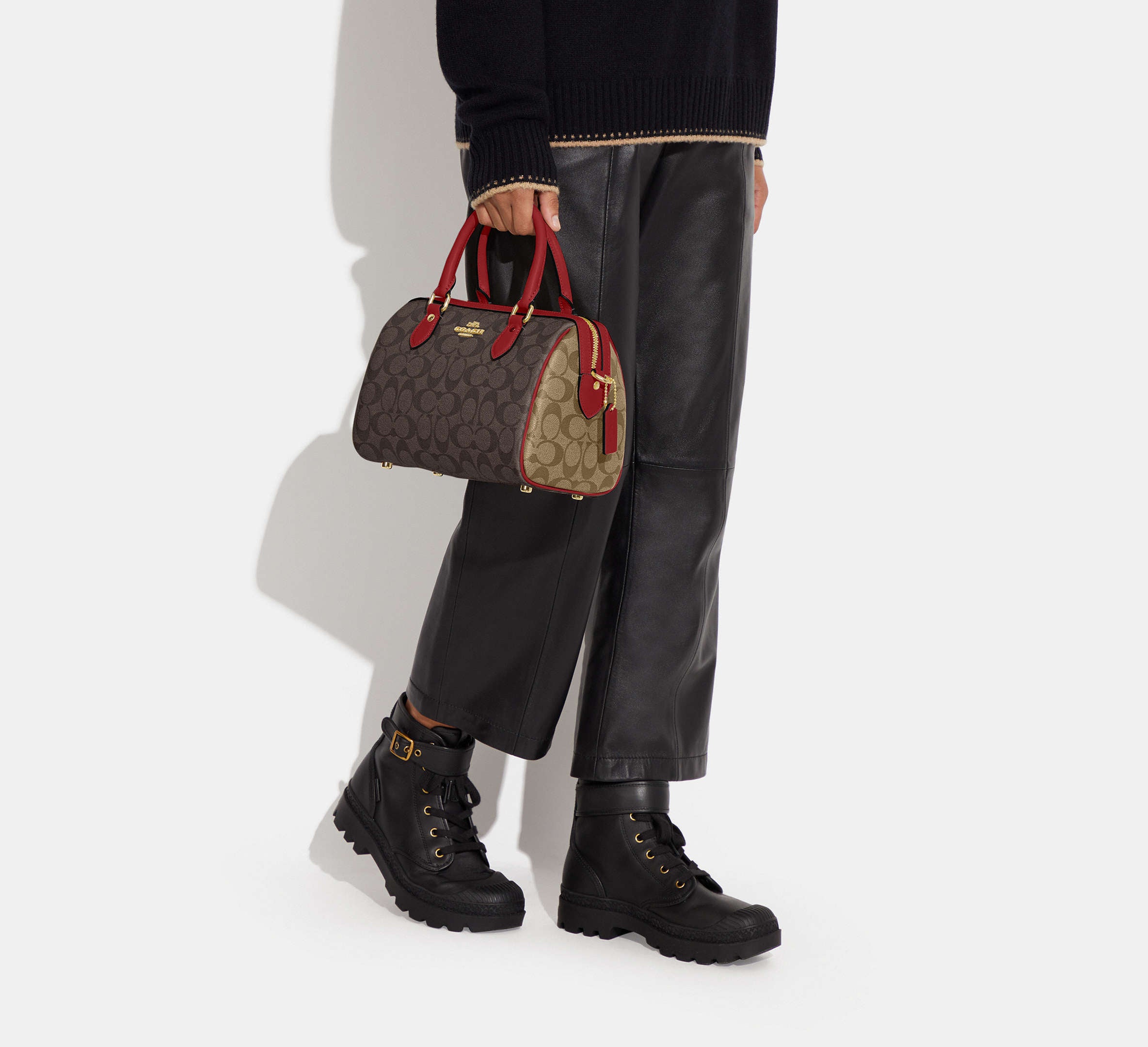 Rowan Satchel In Signature Canvas