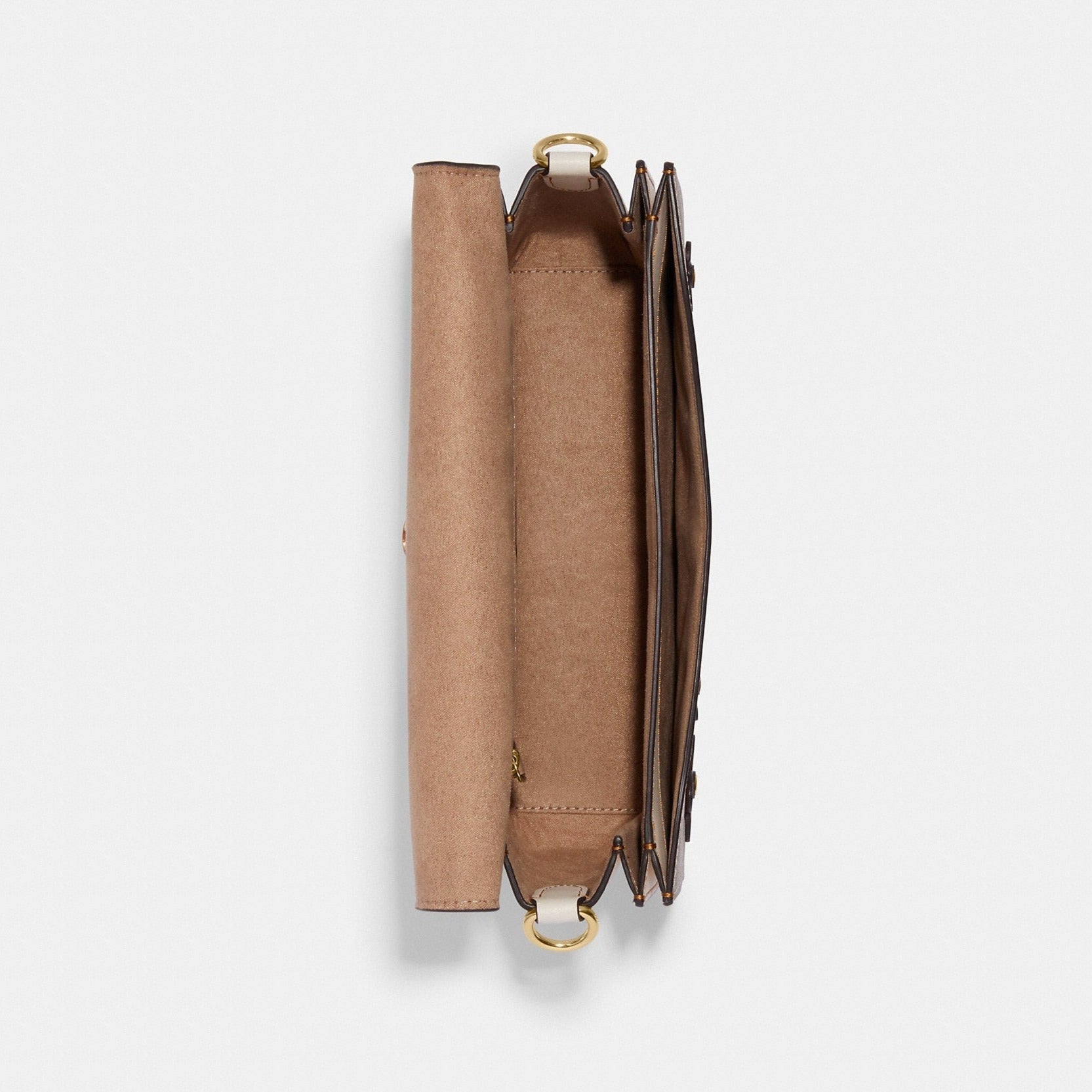 Morgan Shoulder Bag In Signature Canvas With Floral Applique