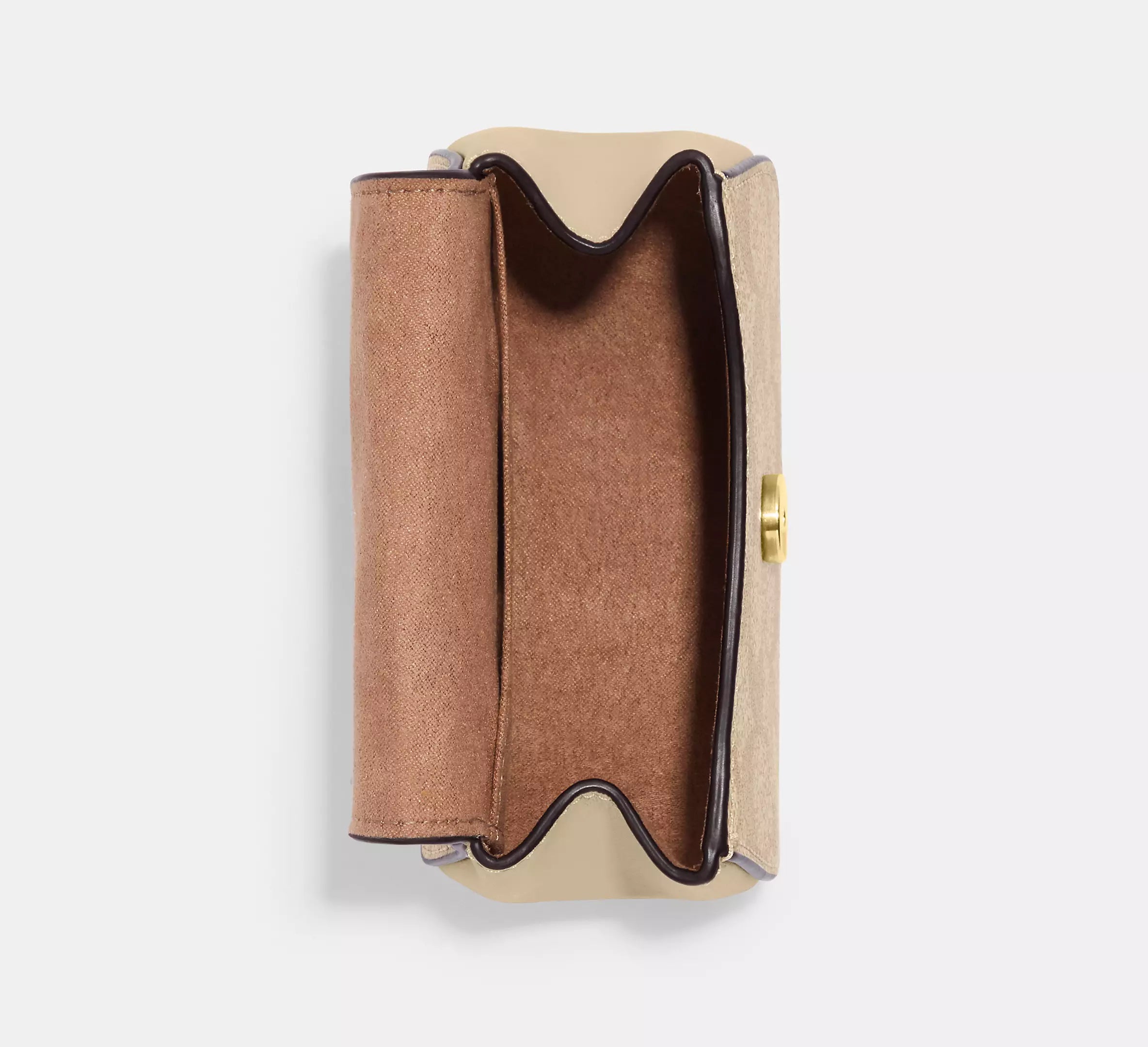 Morgan Card Case On A Chain In Blocked Signature Canvas