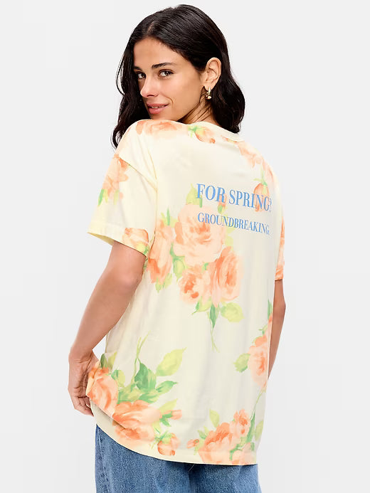 Old Navy x The Devil Wears Prada Oversized T-Shirt for Adults