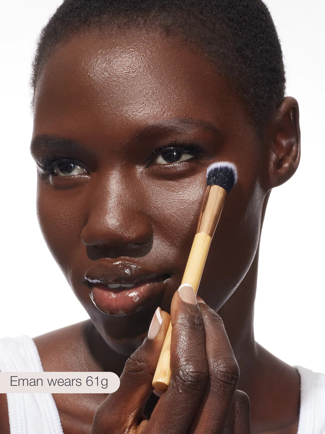 Angled Seamless Finish Concealer Paw Brush