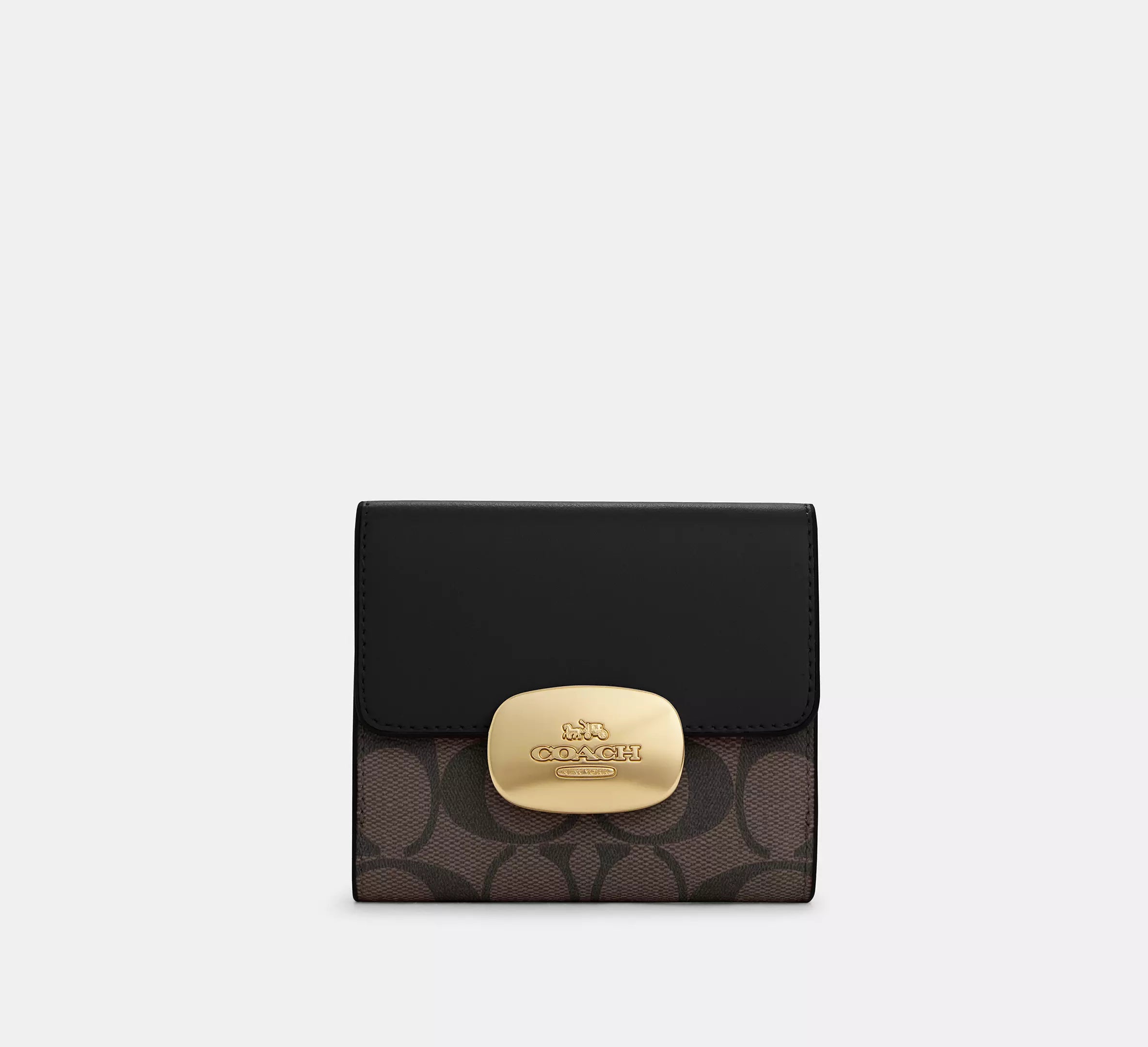 Coach - Eliza Small Wallet In Signature Canvas | Cartera para Dama