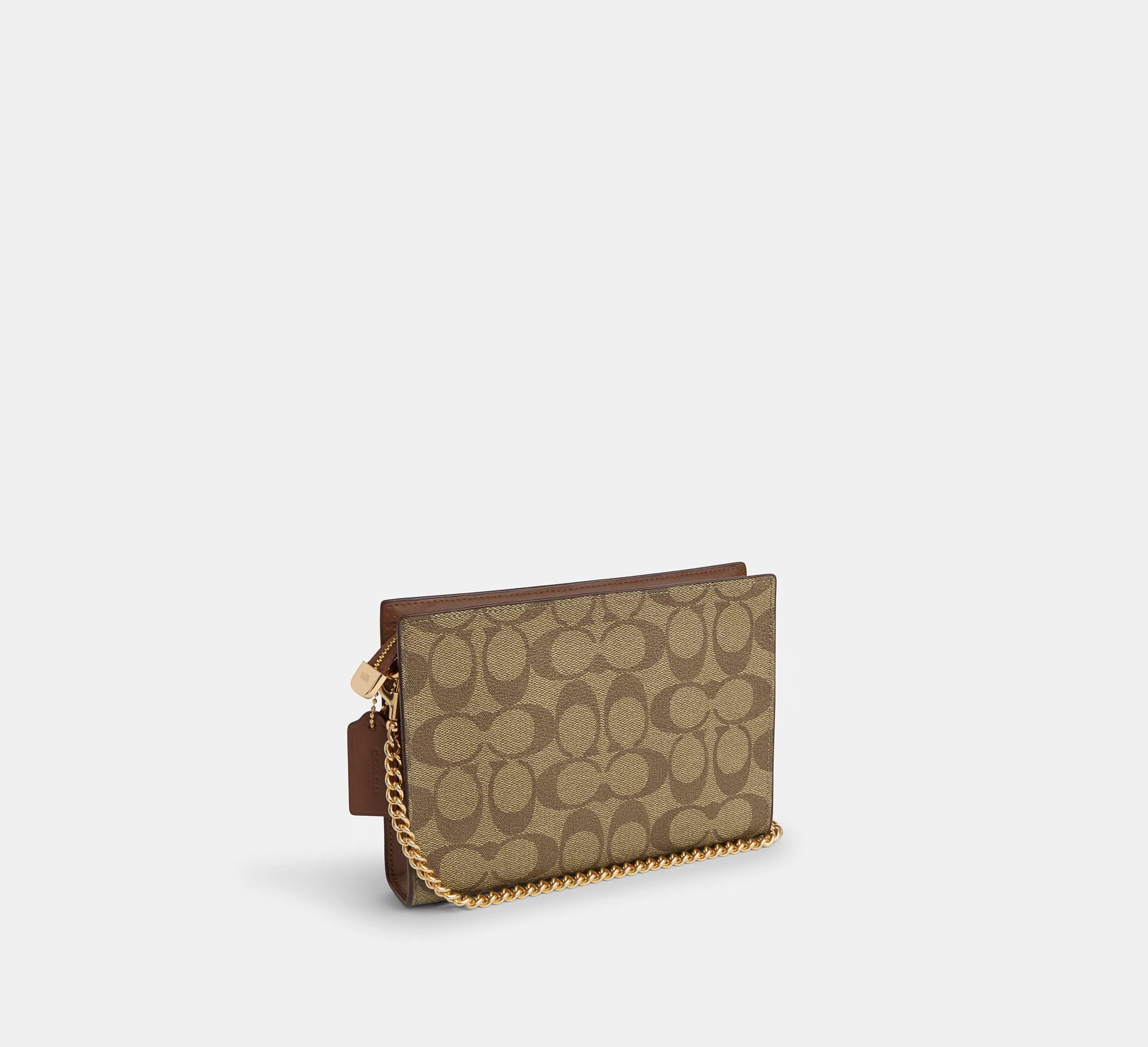 Slim Crossbody In Signature Canvas