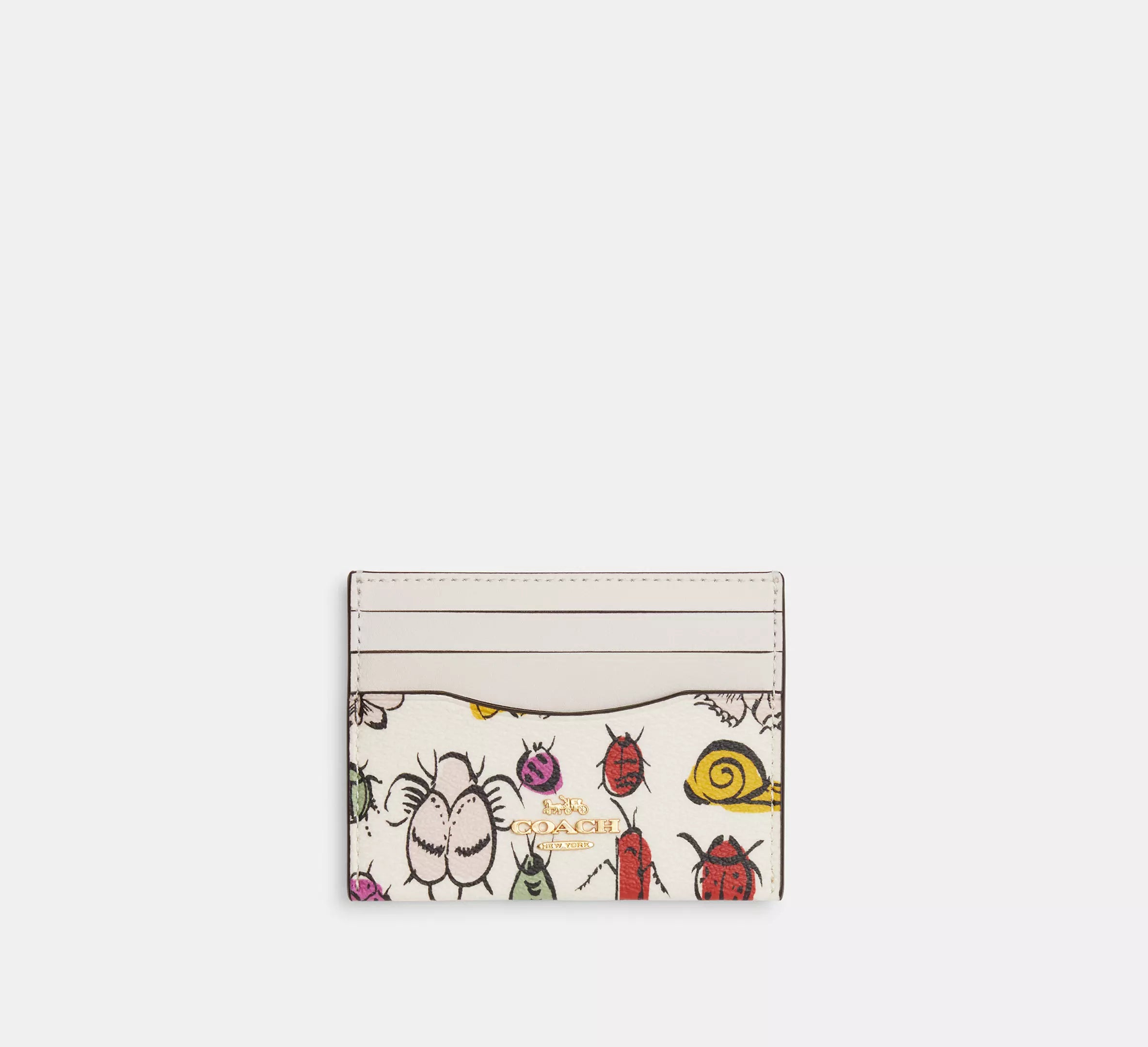 Coach - Slim Id Card Case With Creature Print | Tarjetero para Dama o Caballero