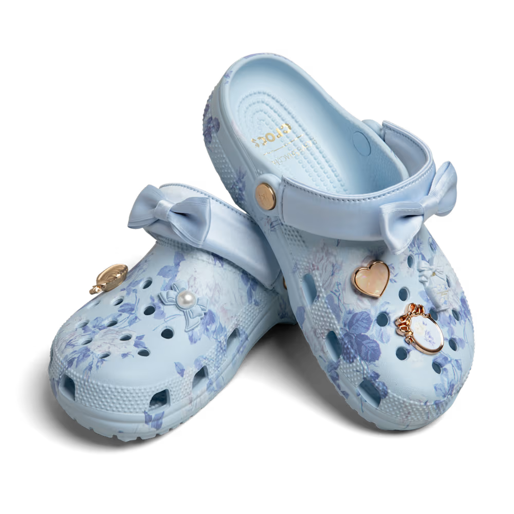 LoveShackFancy Blue Classic Clog