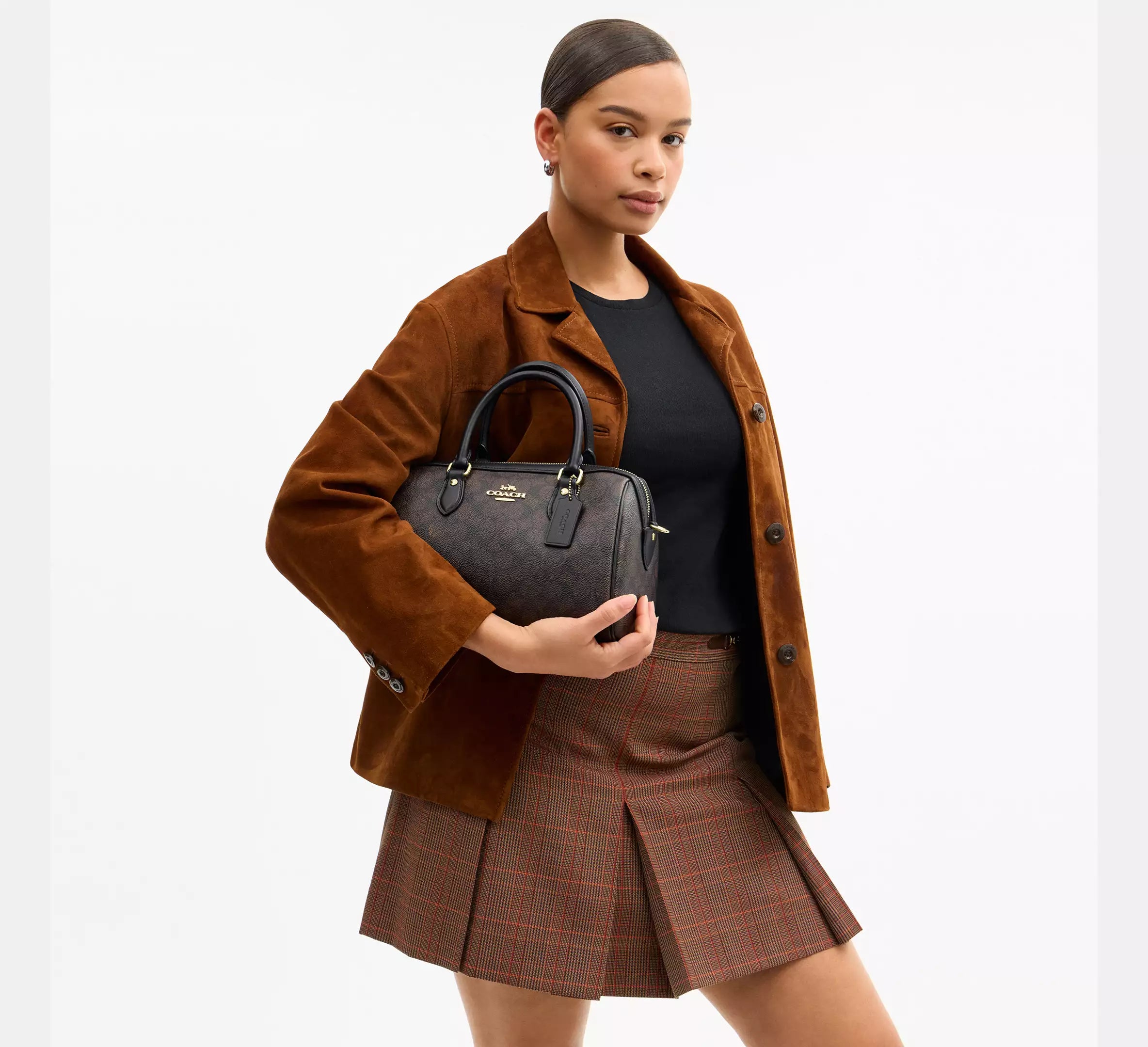 Rowan Satchel In Signature Canvas