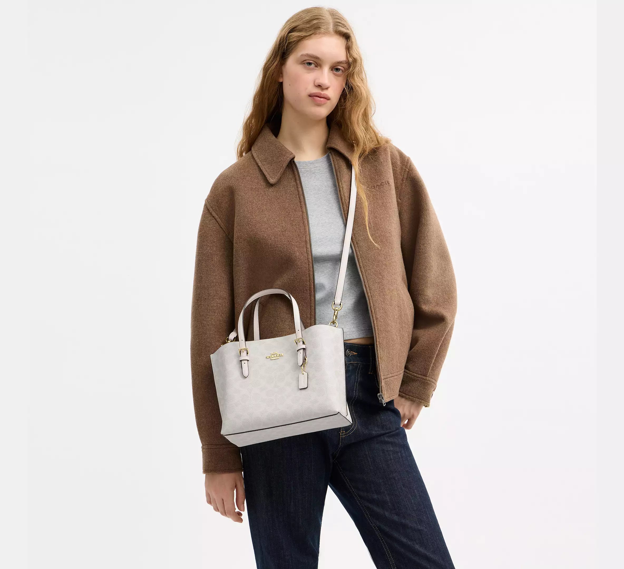 Mollie Tote 25 In Signature Canvas