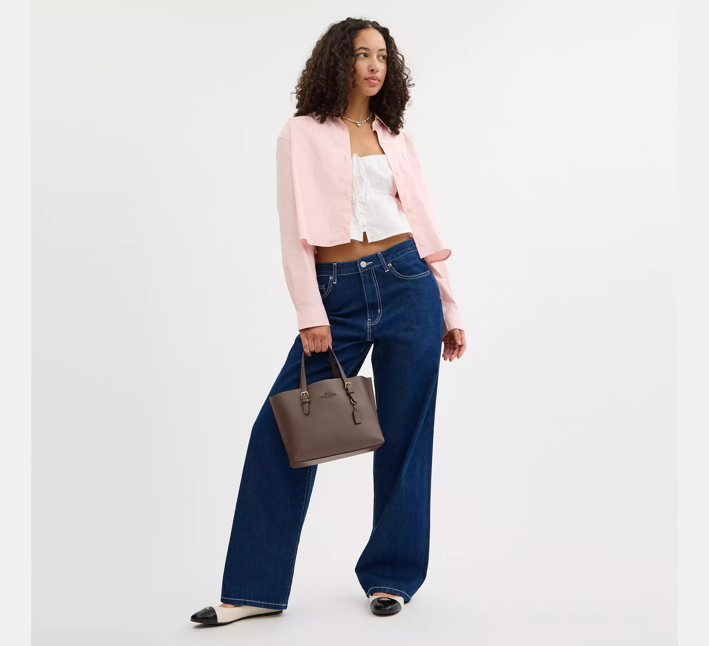Mollie Tote Bag 25 In Signature Canvas