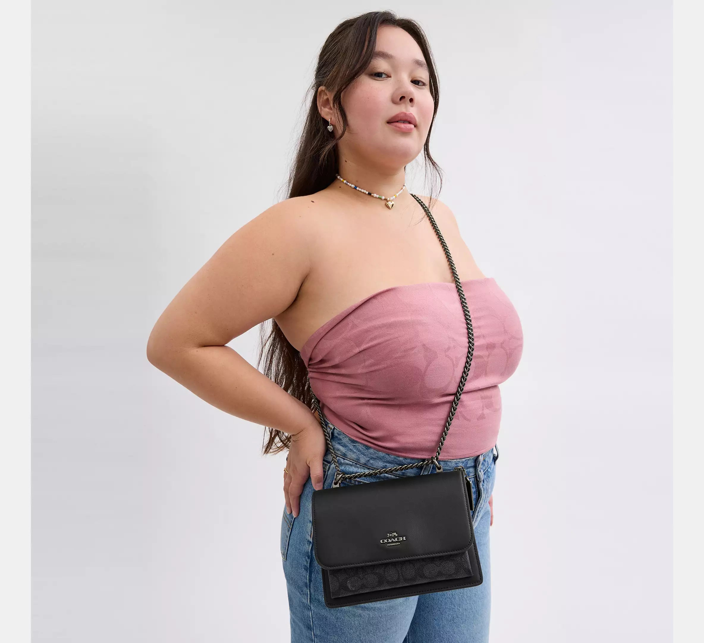 Klare Crossbody In Signature Canvas