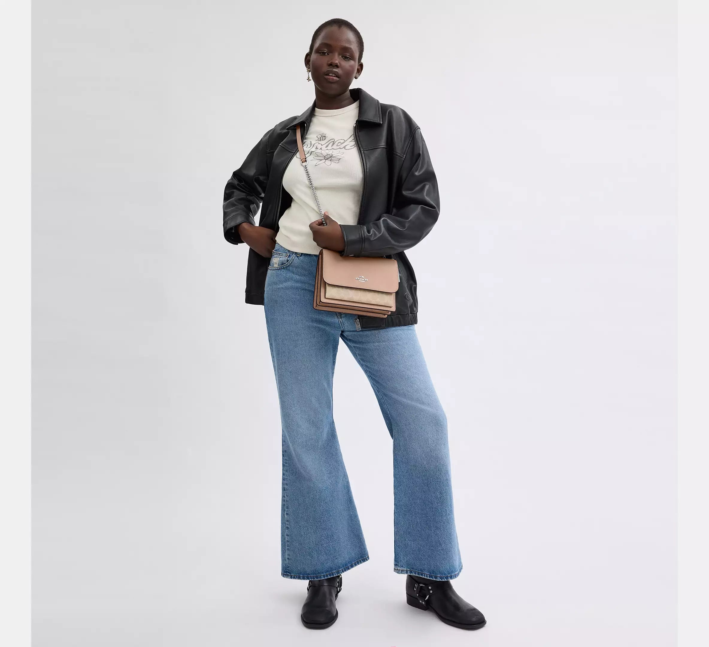 Klare Crossbody In Signature Canvas