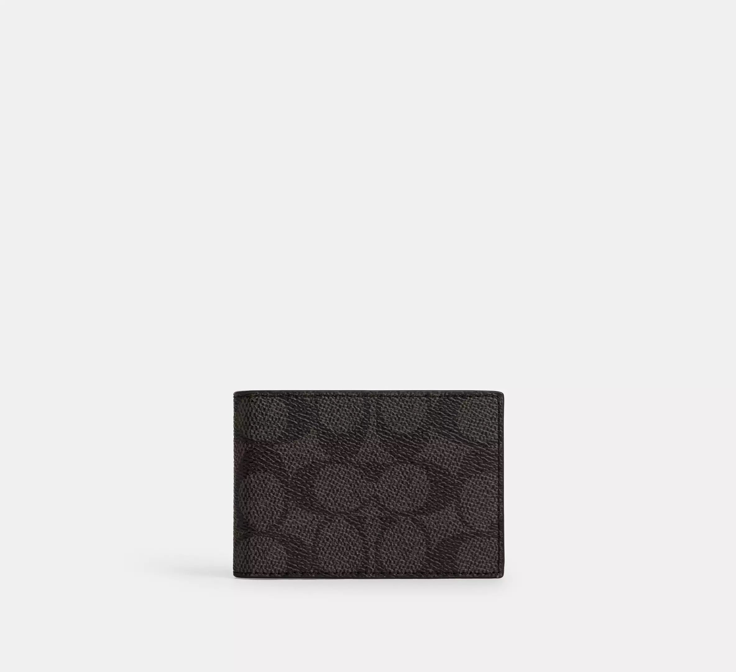 Compact Billfold Wallet In Signature Canvas