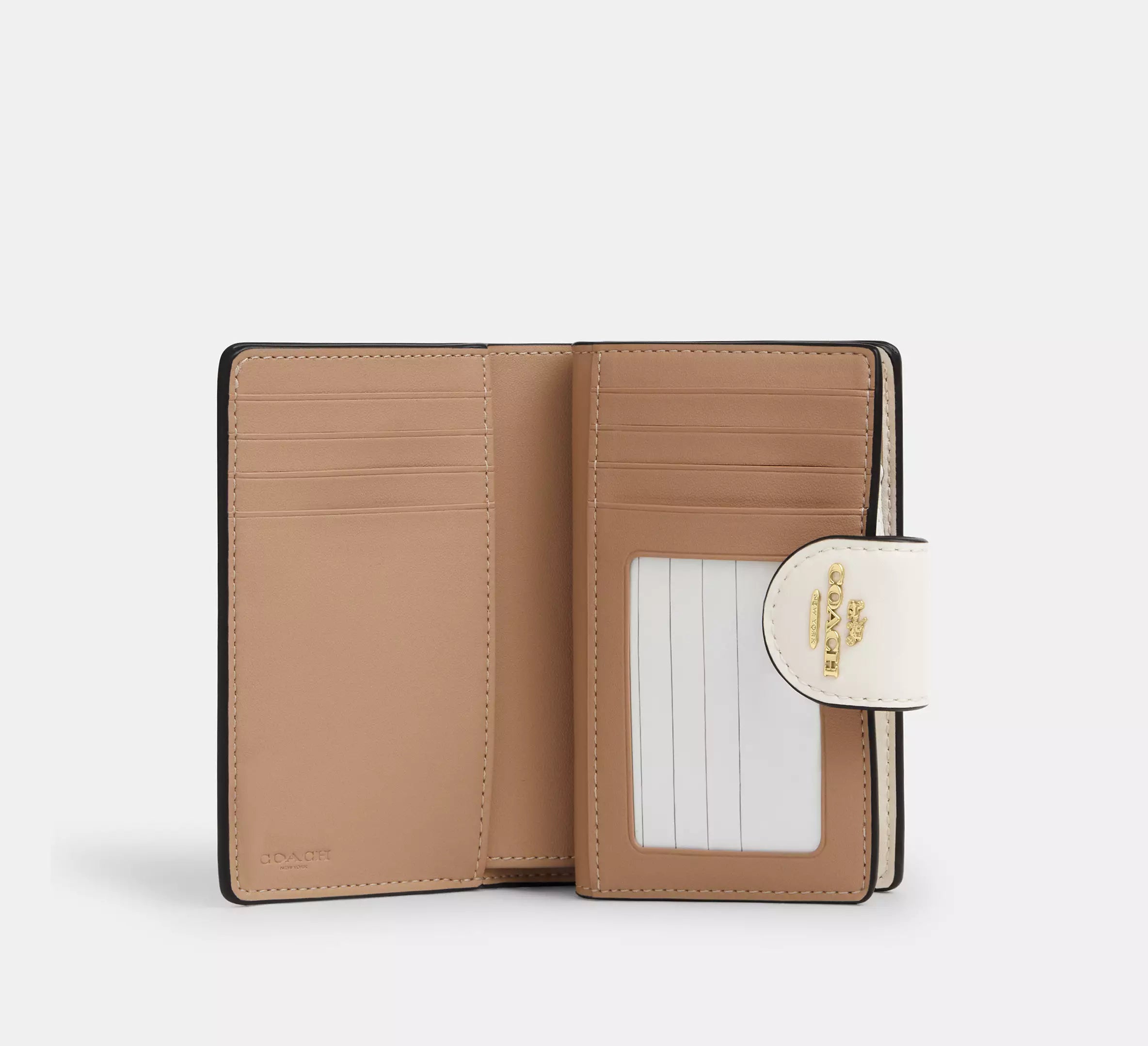 Medium Corner Zip Wallet In Signature Canvas