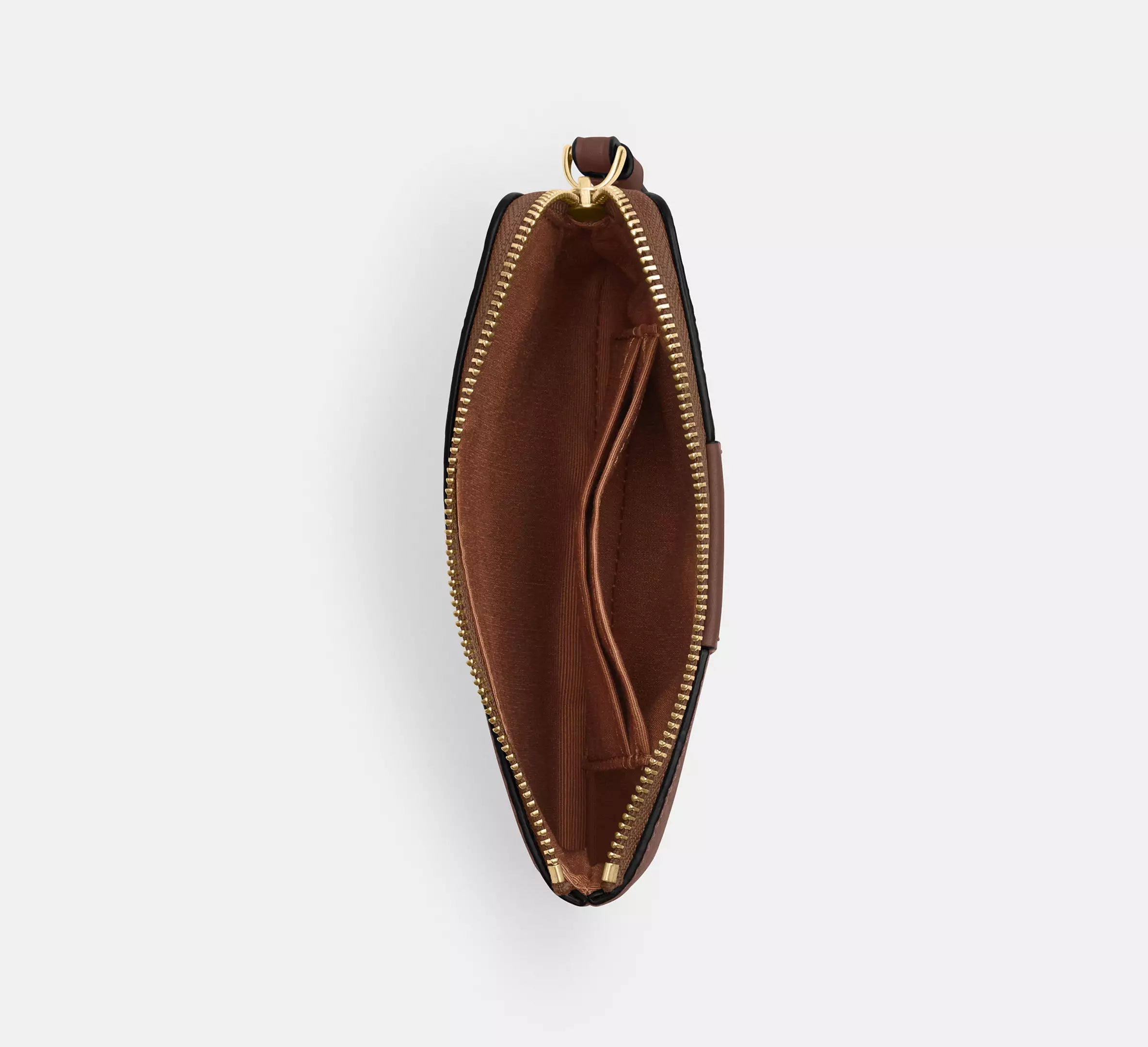Corner Zip Wristlet In Signature Canvas