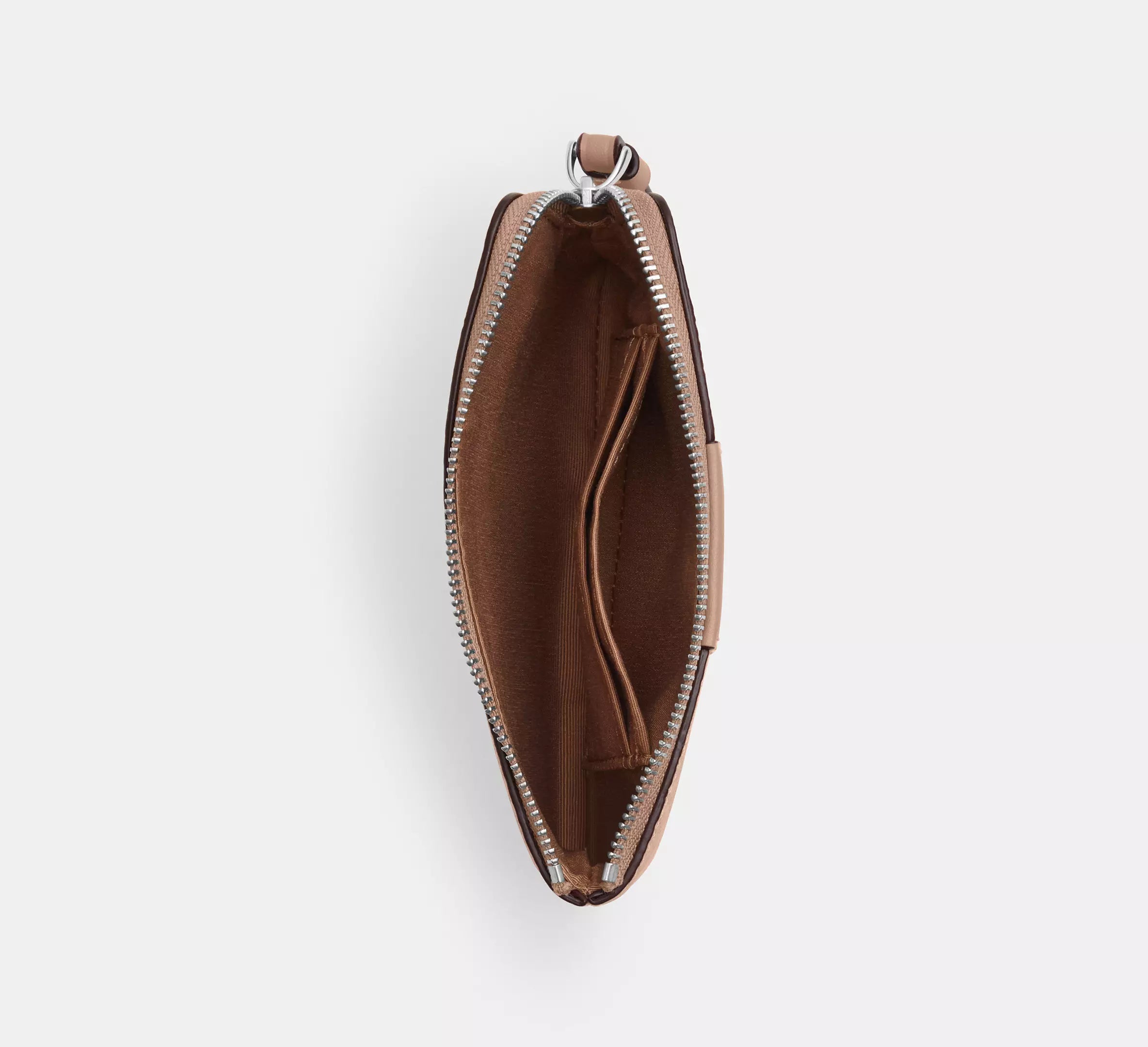 Corner Zip Wristlet In Signature Canvas