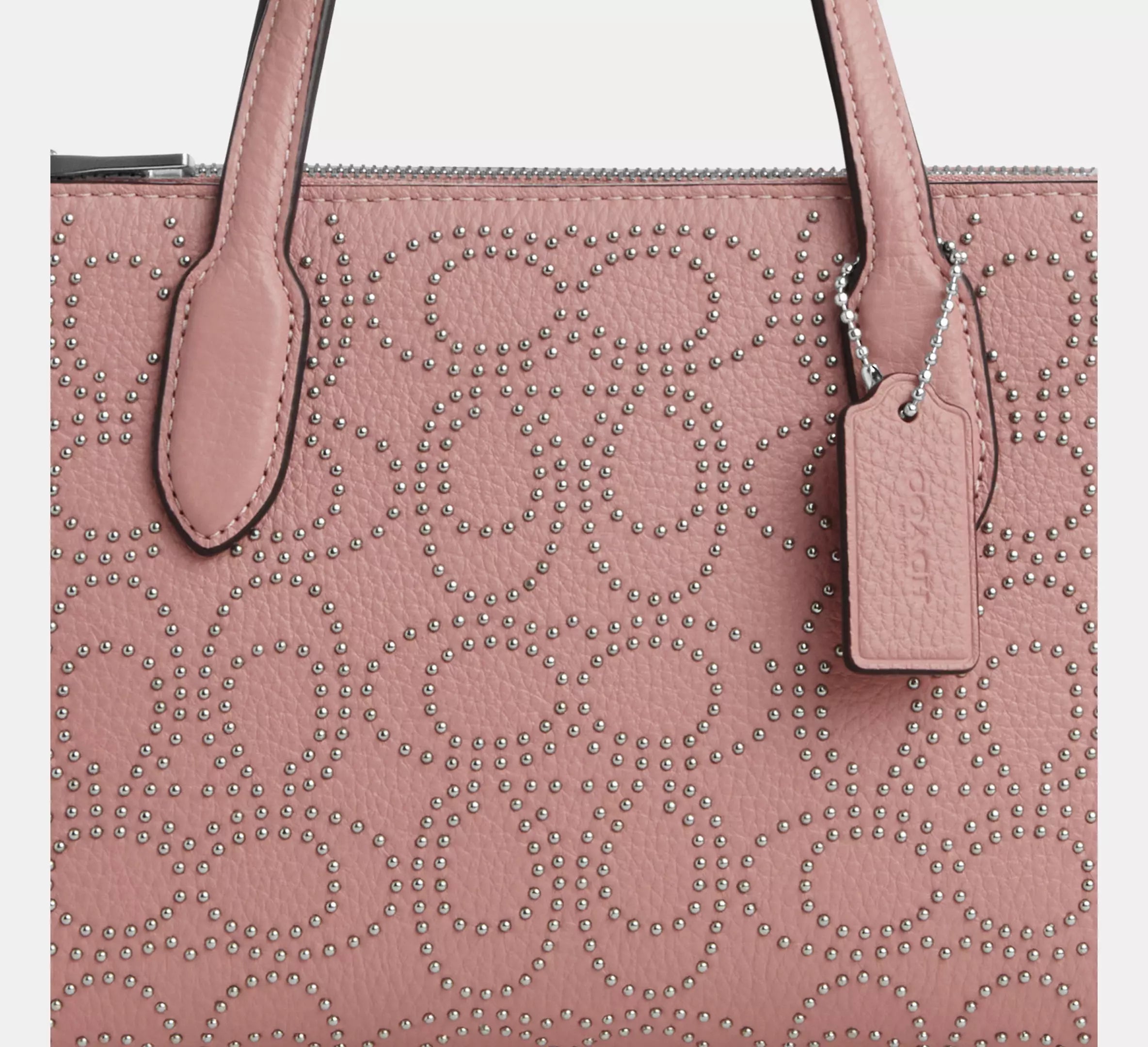Nina Small Tote Bag With Signature Rivets