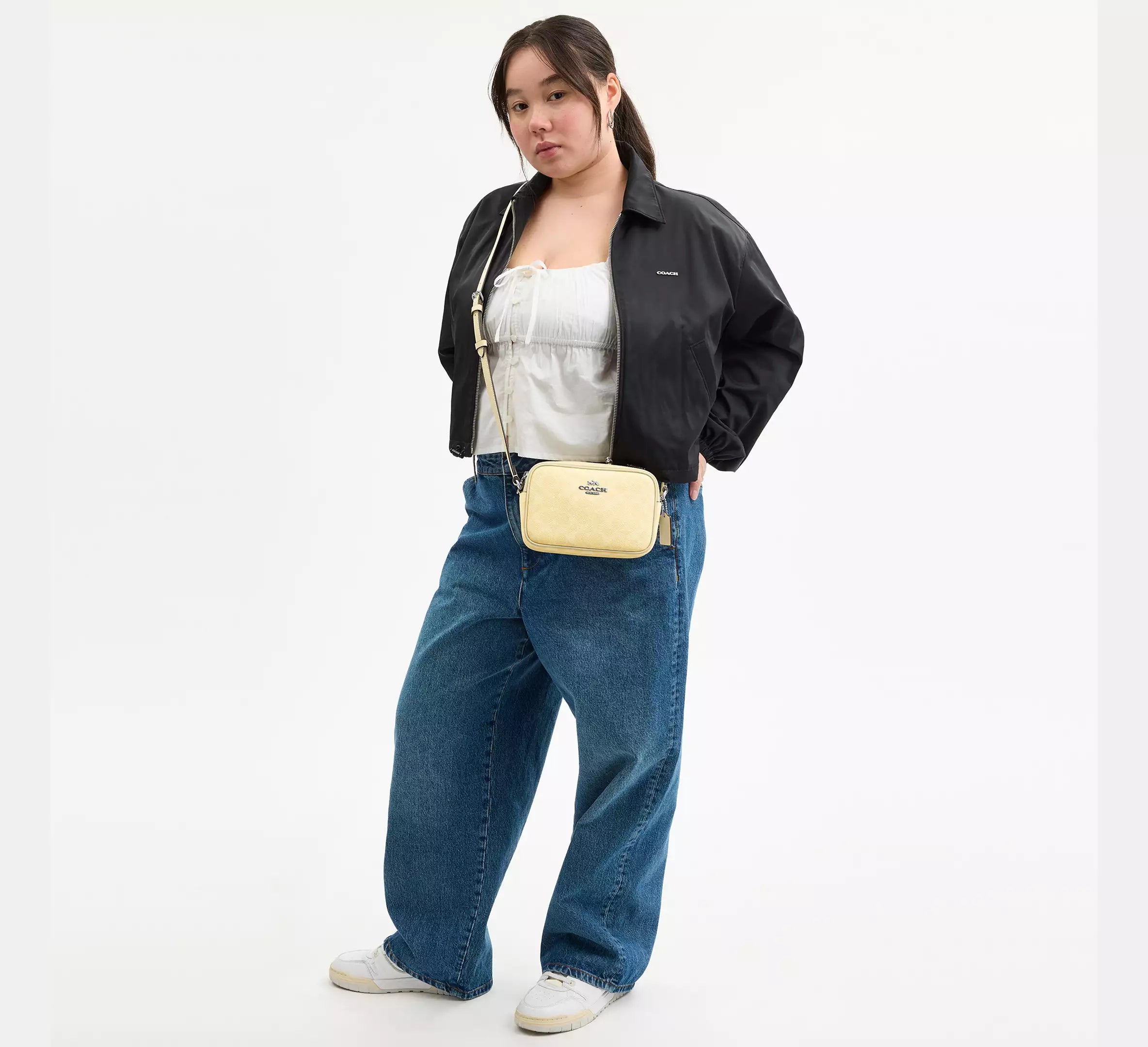 Mini Jamie Camera Bag In Signature Canvas