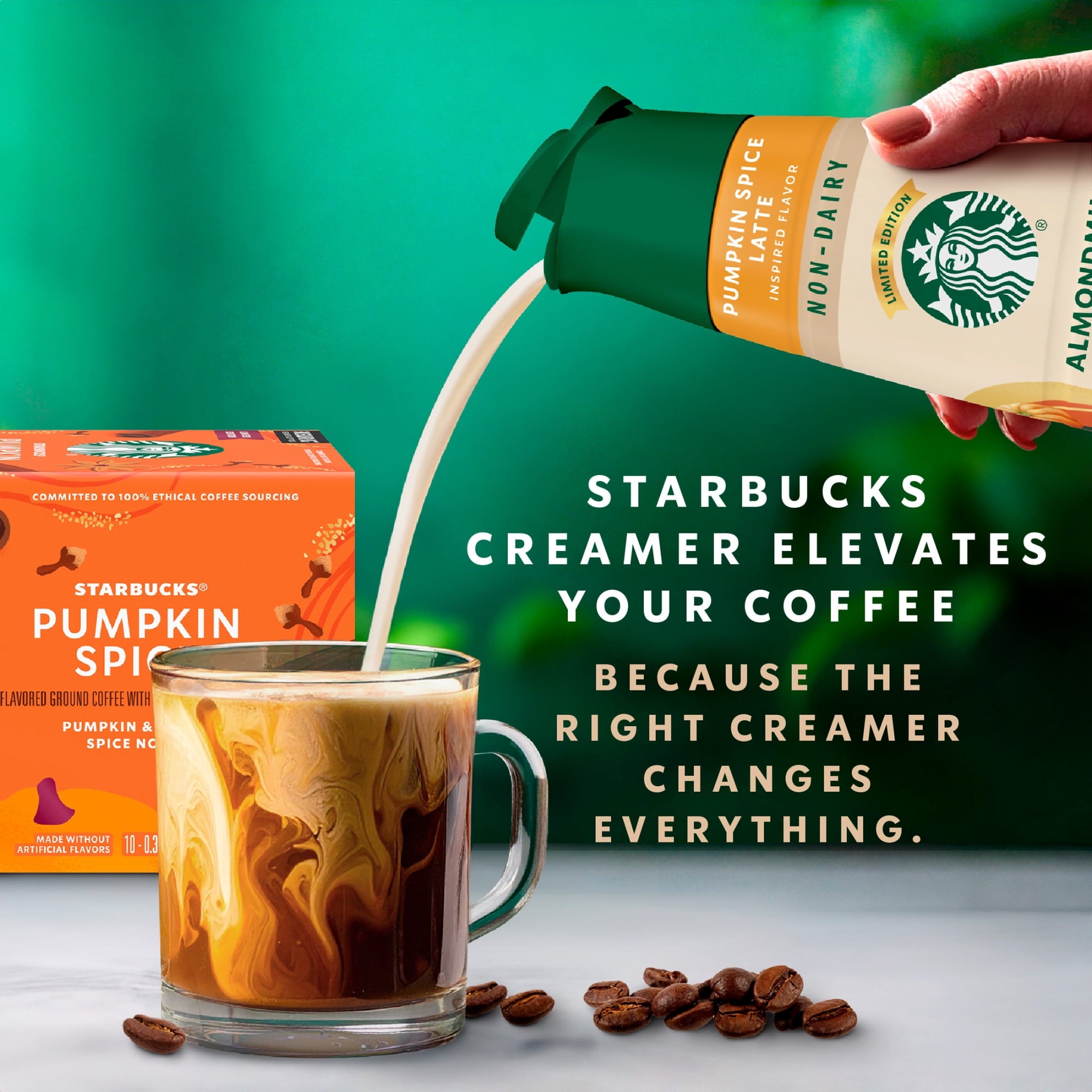 Pumpkin Spice Non-Dairy Creamer
