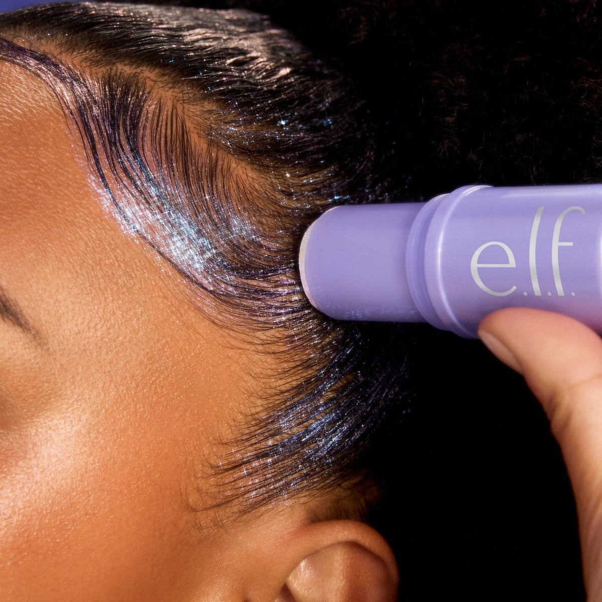 Shimmer Glimmer Hair Stick para crear peinados con efecto brillante