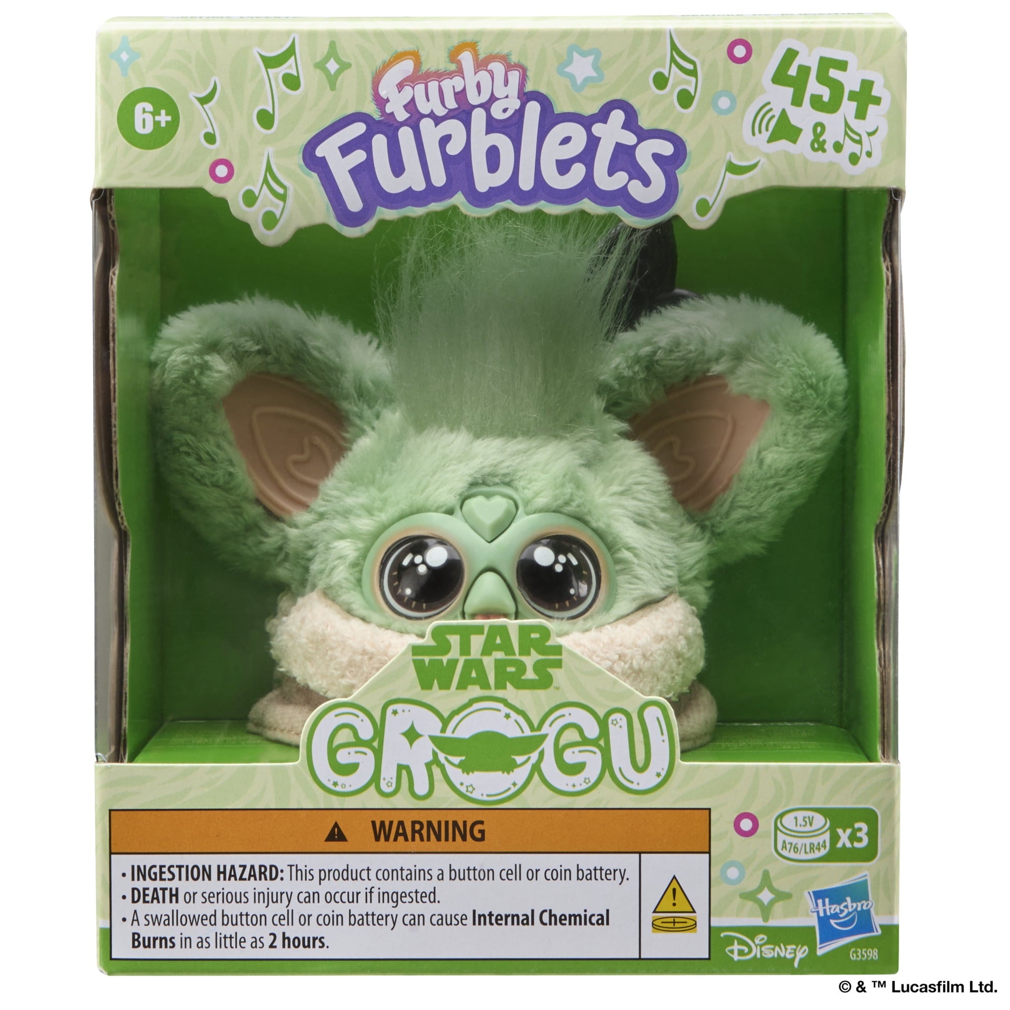 STAR WARS™ Grogu 3" Mini Electronic Plush Toy