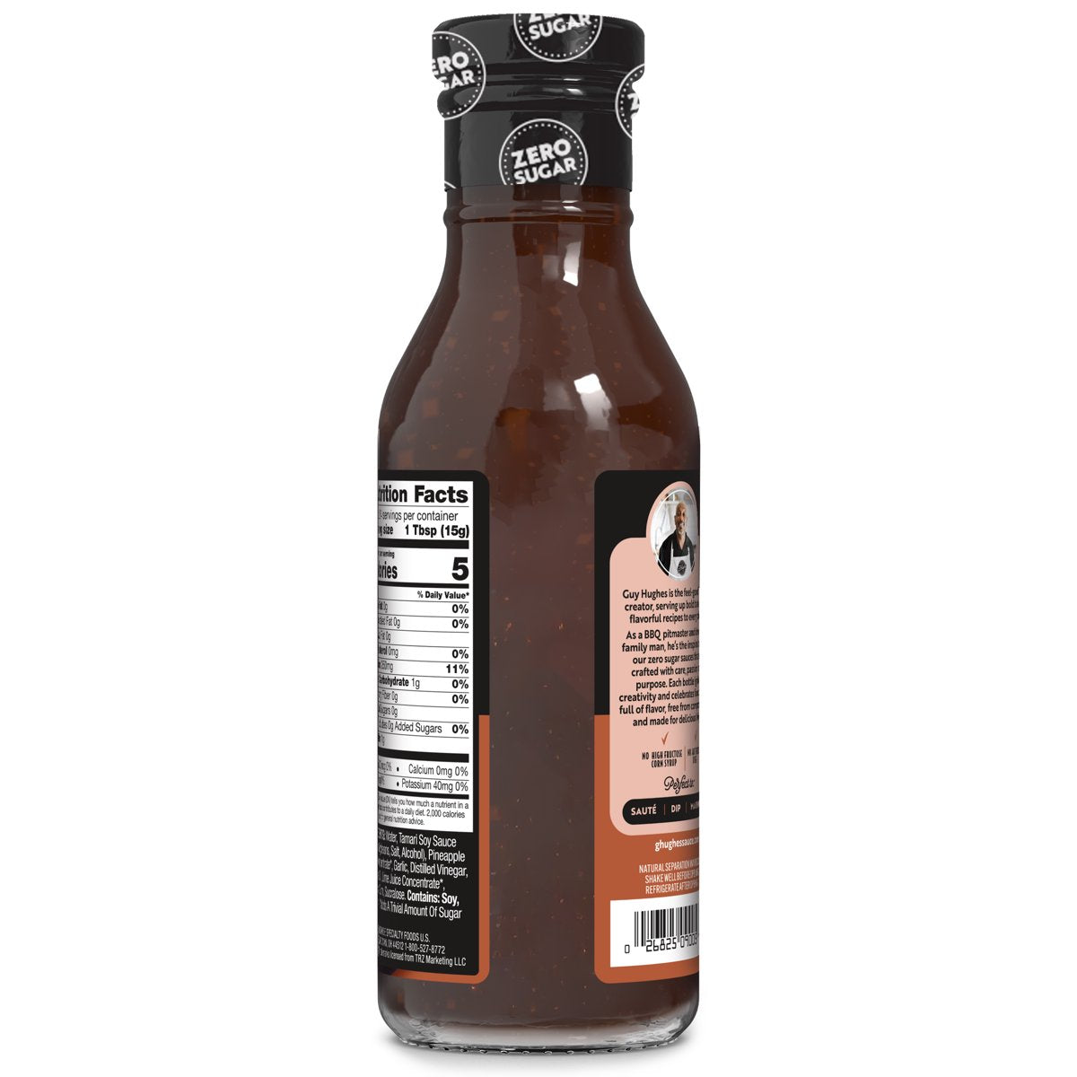 G Hughes Zero Sugar Teriyaki Marinade and Sauce uso para marinar y cocinar