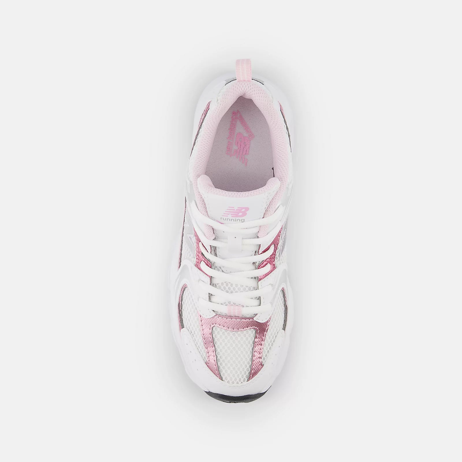 530 Big Kids - White with pink sugar