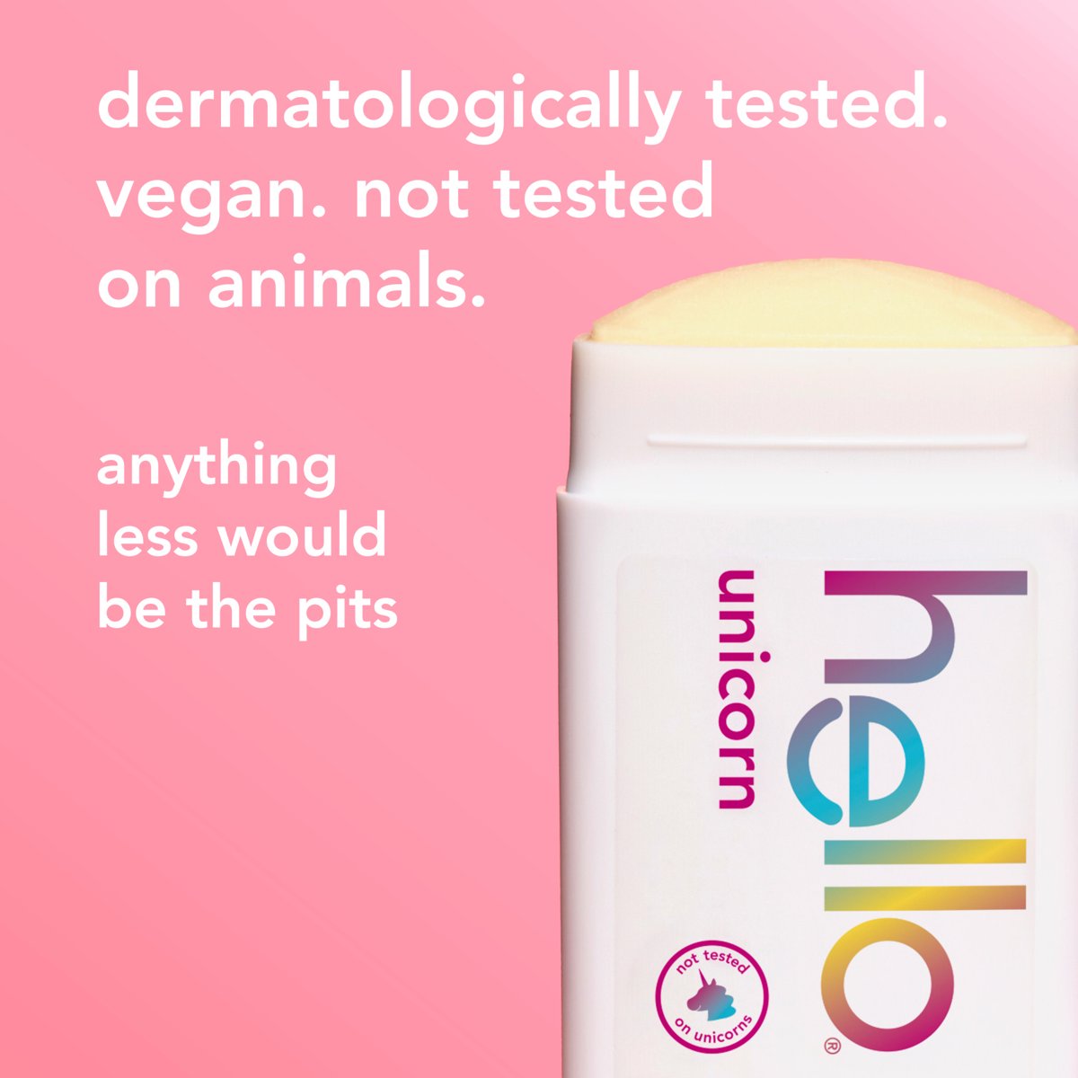 hello Unicorn Tween Deodorant 75 ml 2.6 oz vista posterior