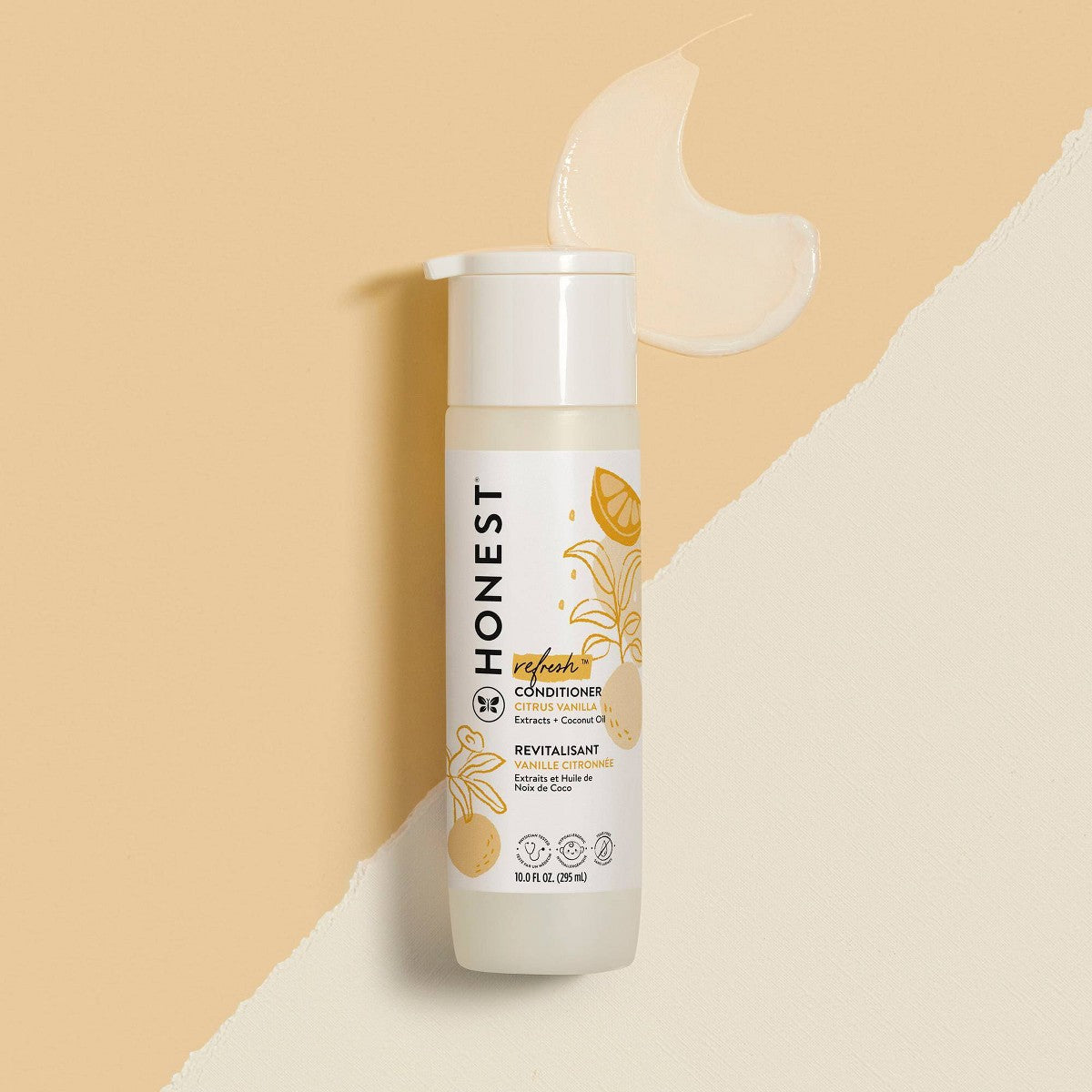 The Honest Company Refresh Conditioner Citrus Vanilla 296 ml presentación