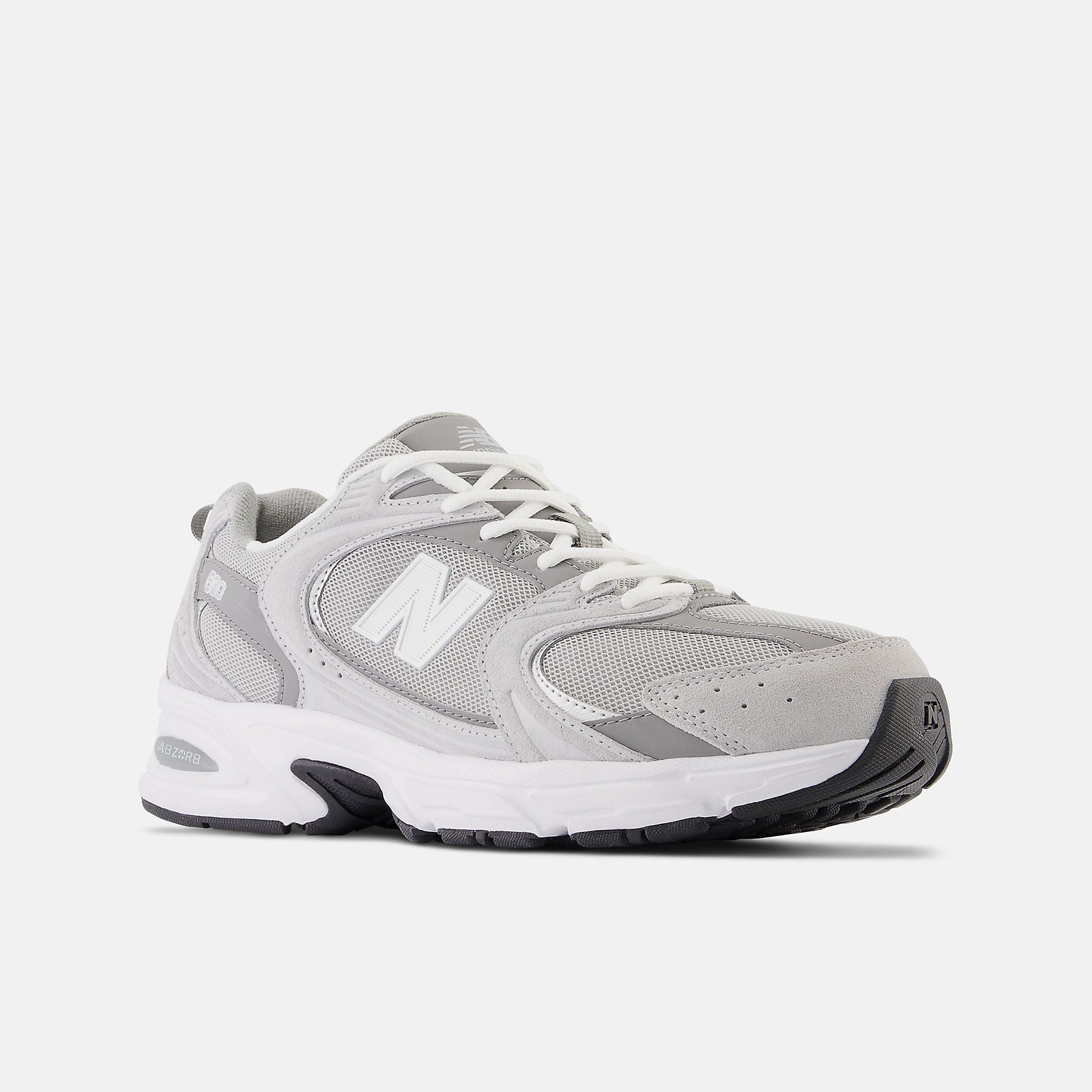 530 Raincloud with shadow grey and silver metallic