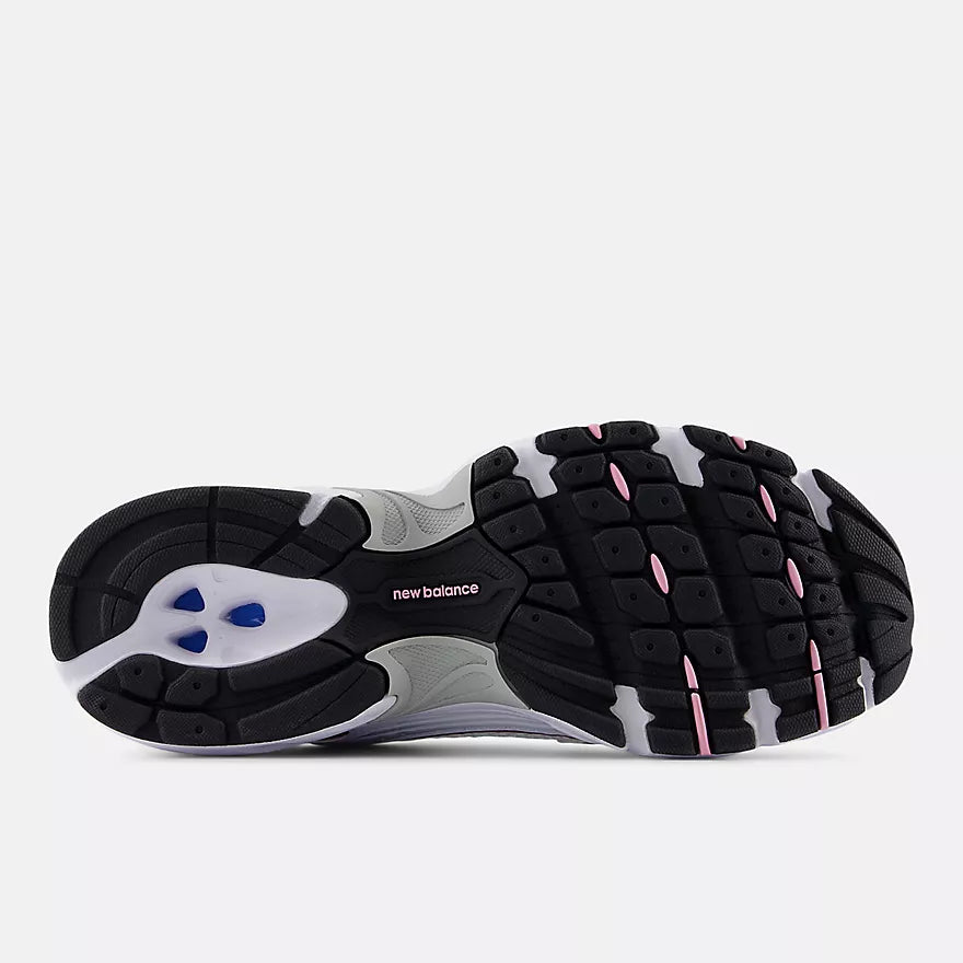 New Balance 530 White with Pink sugar and Silver Metallic