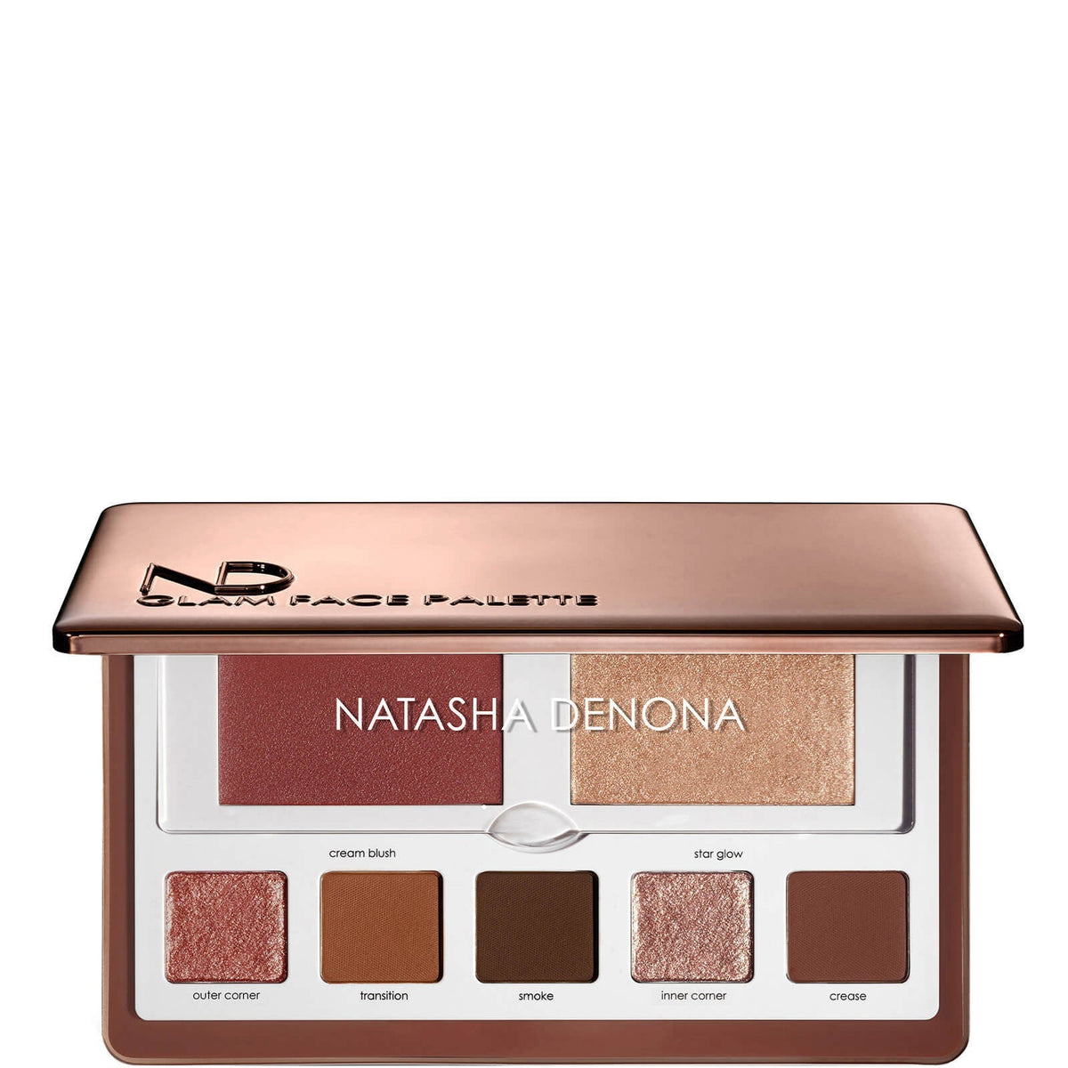 Natasha Denona Glam Face Palette Dark 13 g - paleta rostro y ojos