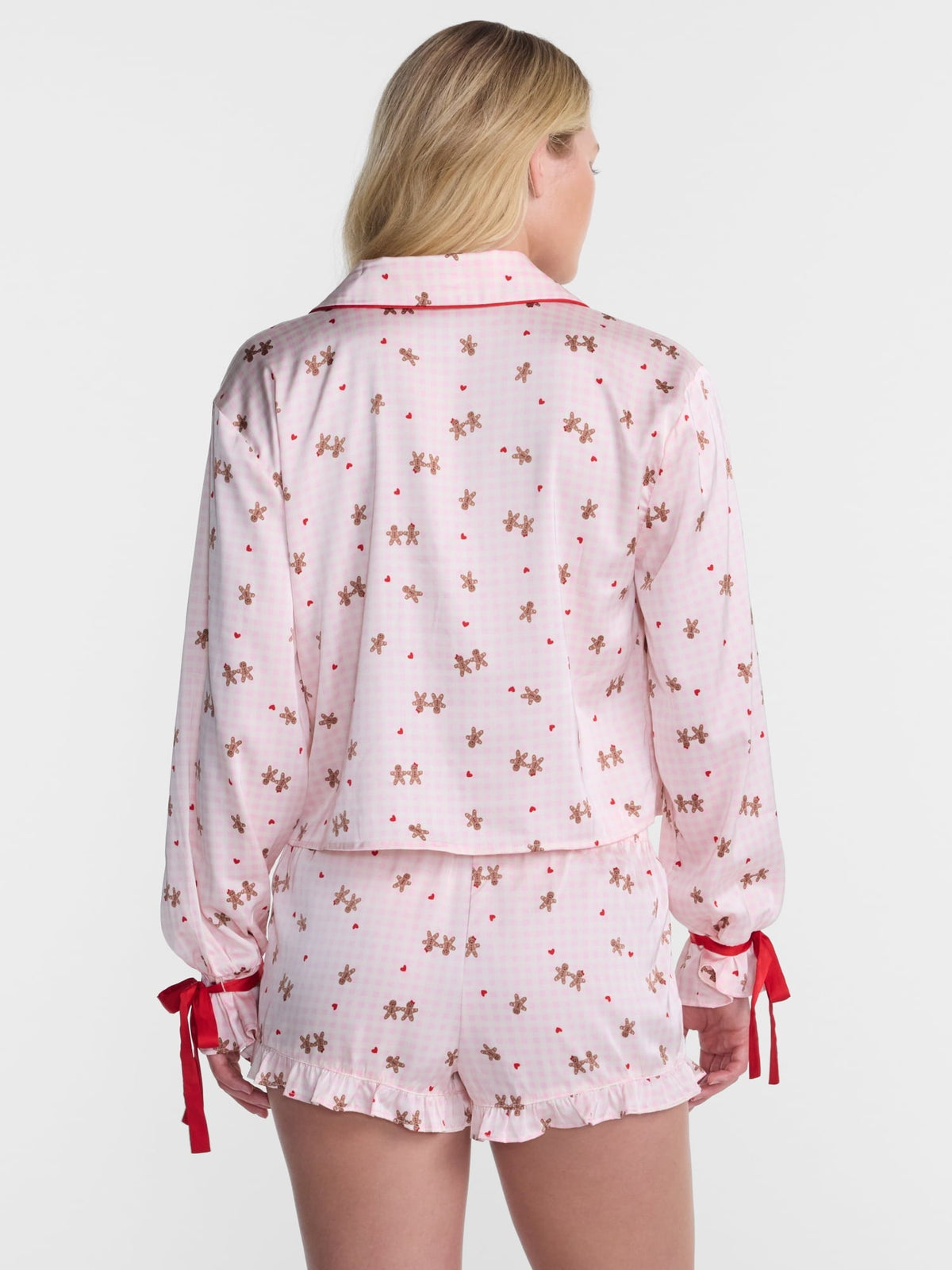 No Boundaries set de dormir satinado Holiday Satin color Pink Marshmallow #color_NOB Pink Marshmallow