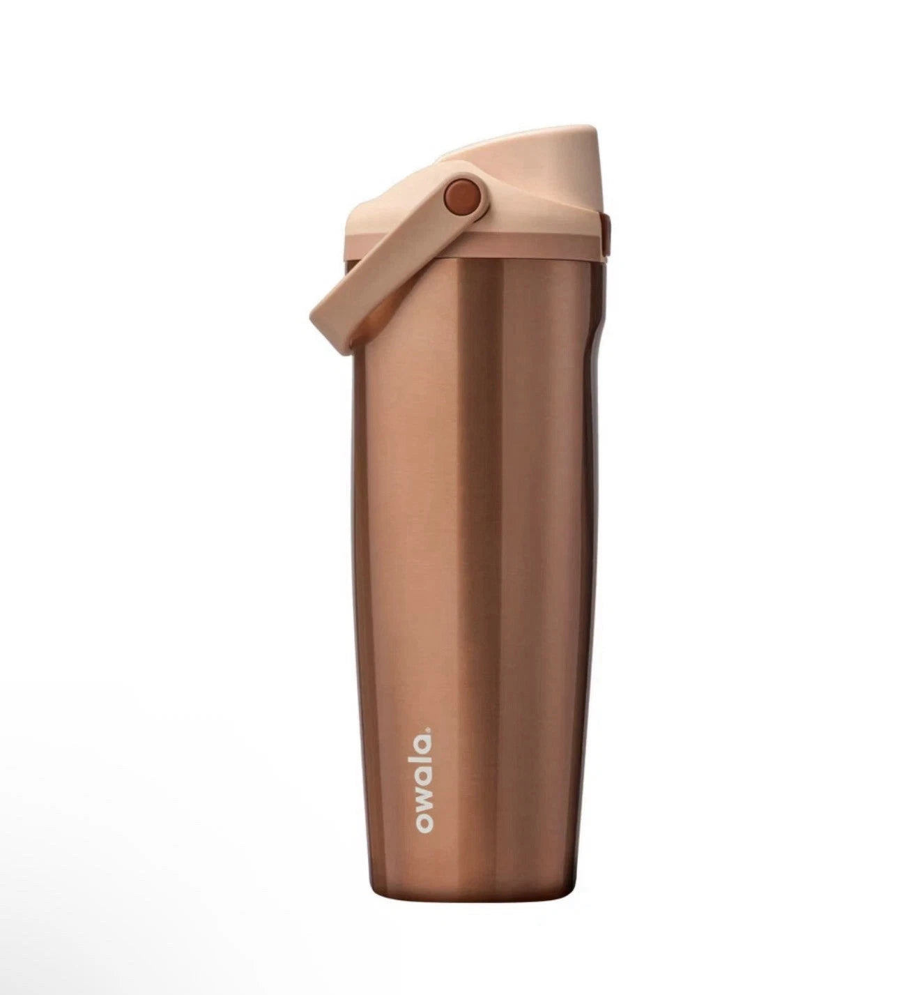 30oz Stainless Steel Water Bottle Rose Gold Holiday Edition (dañado)