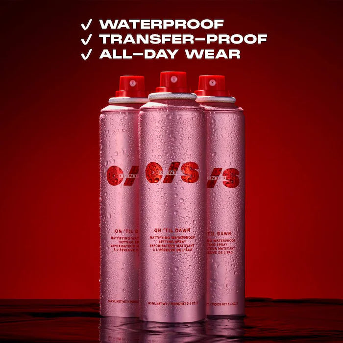 On 'Til Dawn Mattifying Waterproof Setting Spray