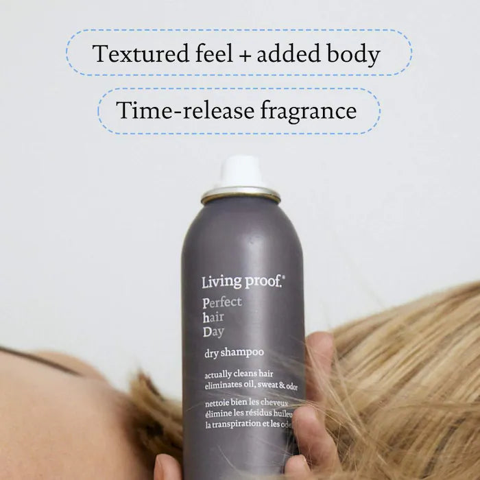 Dry shampoo Living Proof para absorber grasa y olor del cabello