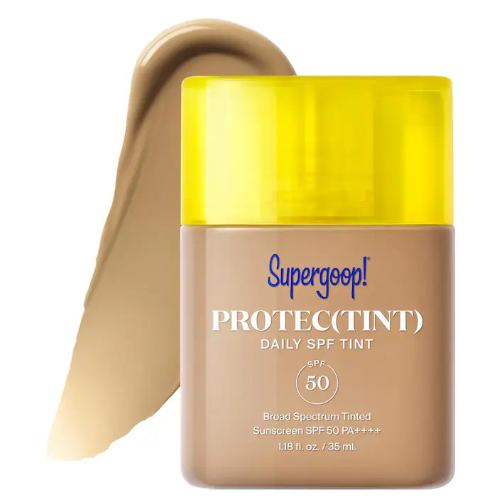 Protec(tint) Daily SPF Tint SPF 50 Sunscreen Skin Tint with Hyaluronic Acid and Ectoin