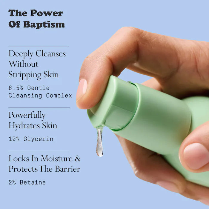 Baptism Hydrating + Pore Clarifying Gentle Foaming Gel Cleanser