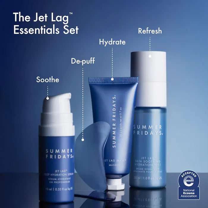 The Jet Lag Essentials Set for Hydration