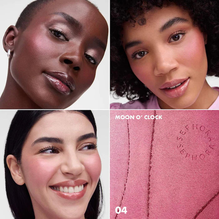 Colorful Blush and Highlighter Glaze