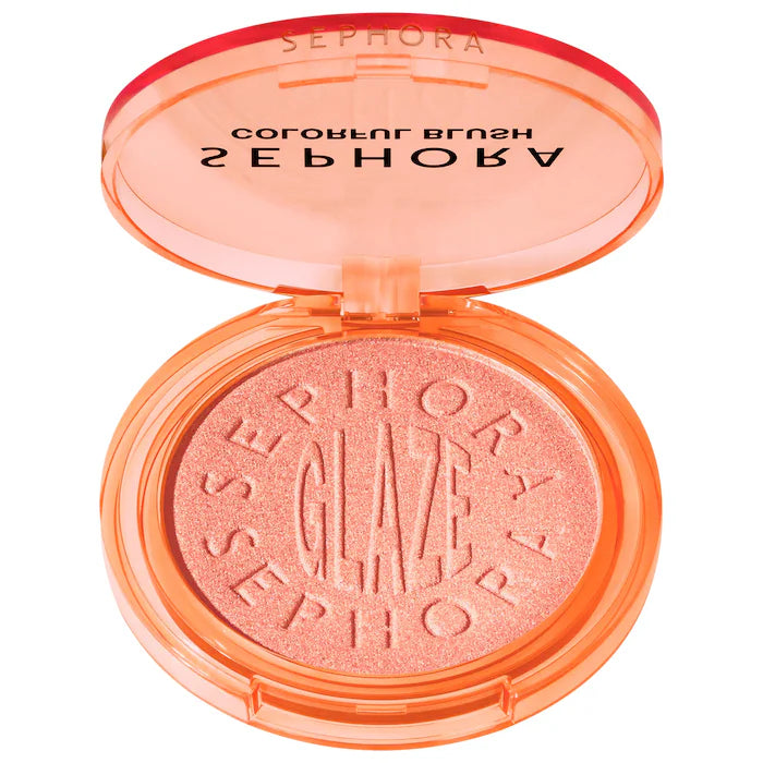 Colorful Blush and Highlighter Glaze