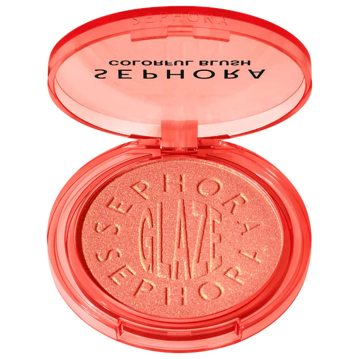Colorful Blush and Highlighter Glaze
