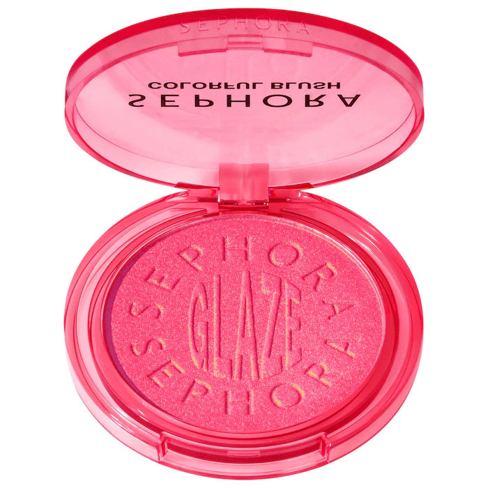 Colorful Blush and Highlighter Glaze