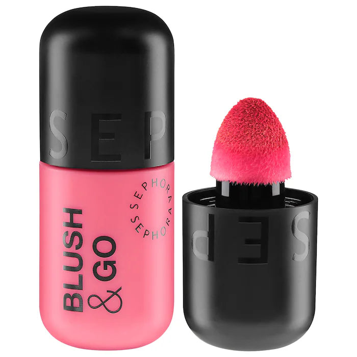 rubor líquido mate Sephora Collection con aplicador cushion #Color_SEC 02 On The Go