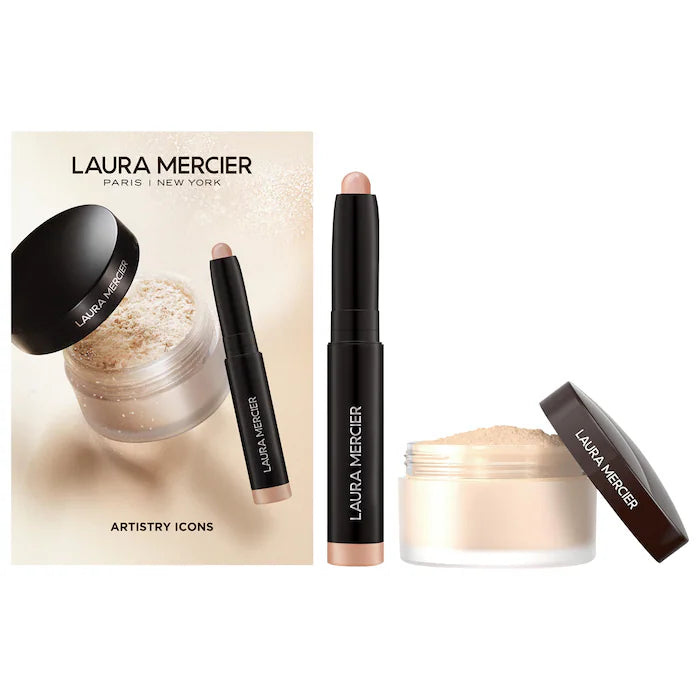 Laura Mercier - Mini Artistry Icons Set | Polvo suelto y sombra mini