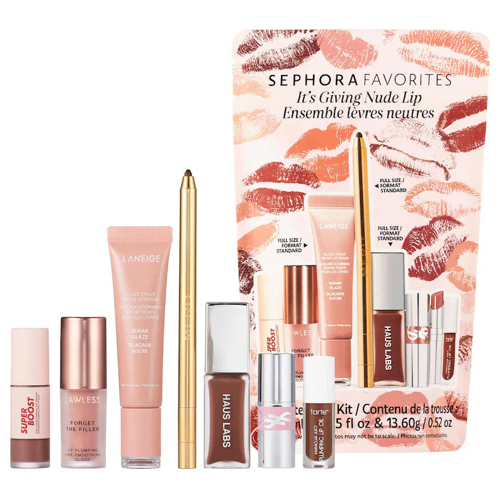 Sephora Favorites – It’s Giving Nude Lip Set | Kit de labiales nude esenciales